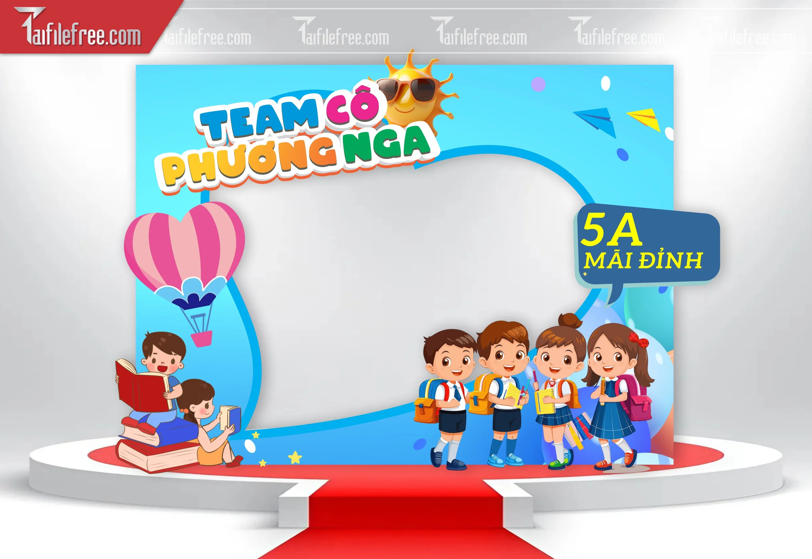 Maket, Background Lễ Khai Giảng Năm Học_LG63