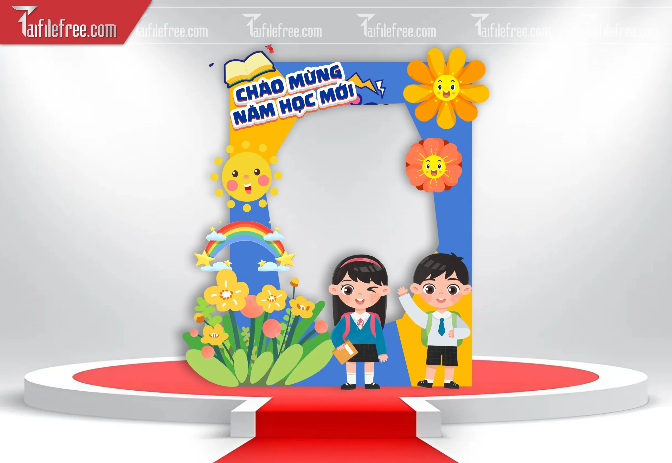 Maket, Background Lễ Khai Giảng Năm Học_LG64