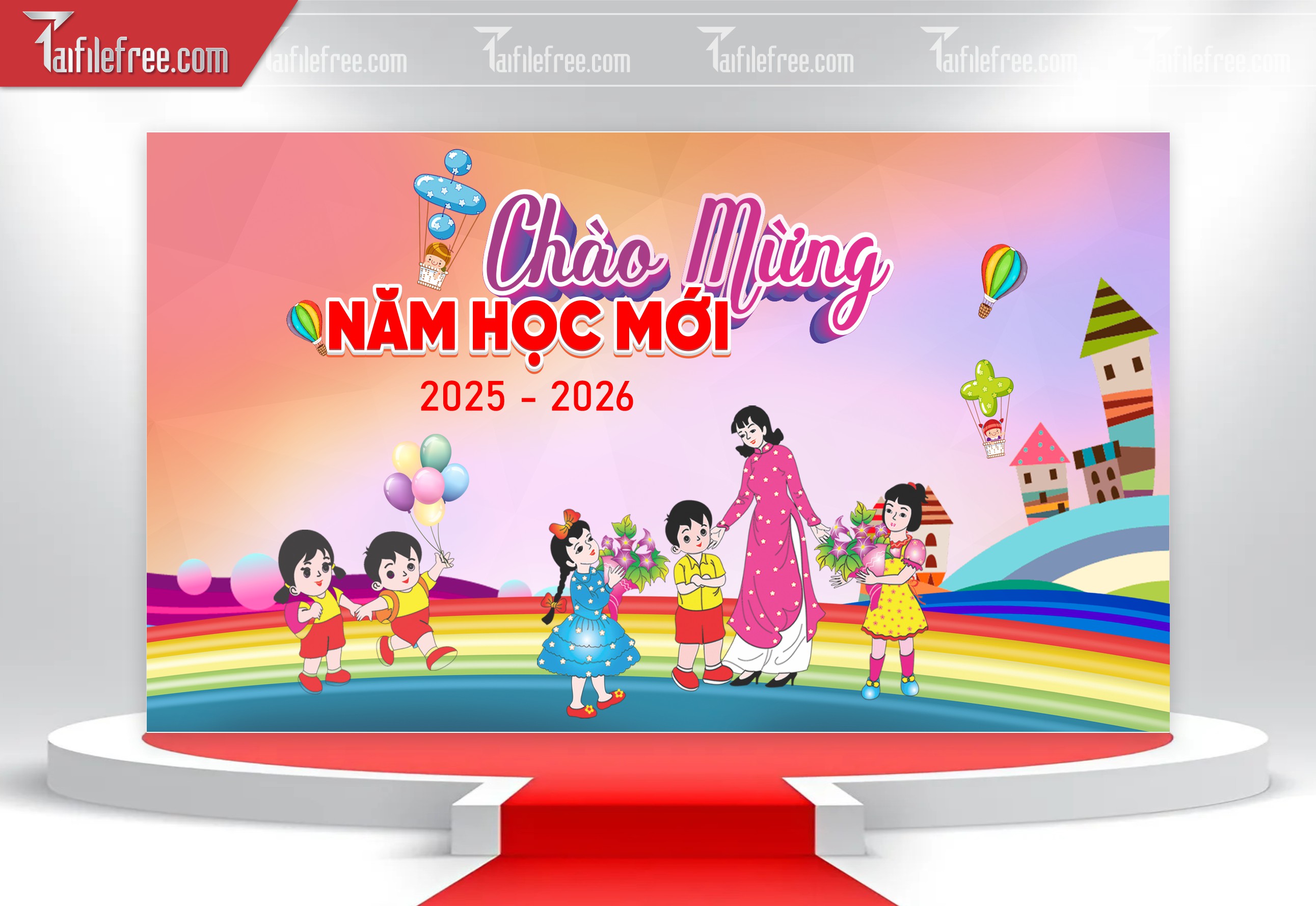 Maket, Background Lễ Khai Giảng Năm Học_LG67