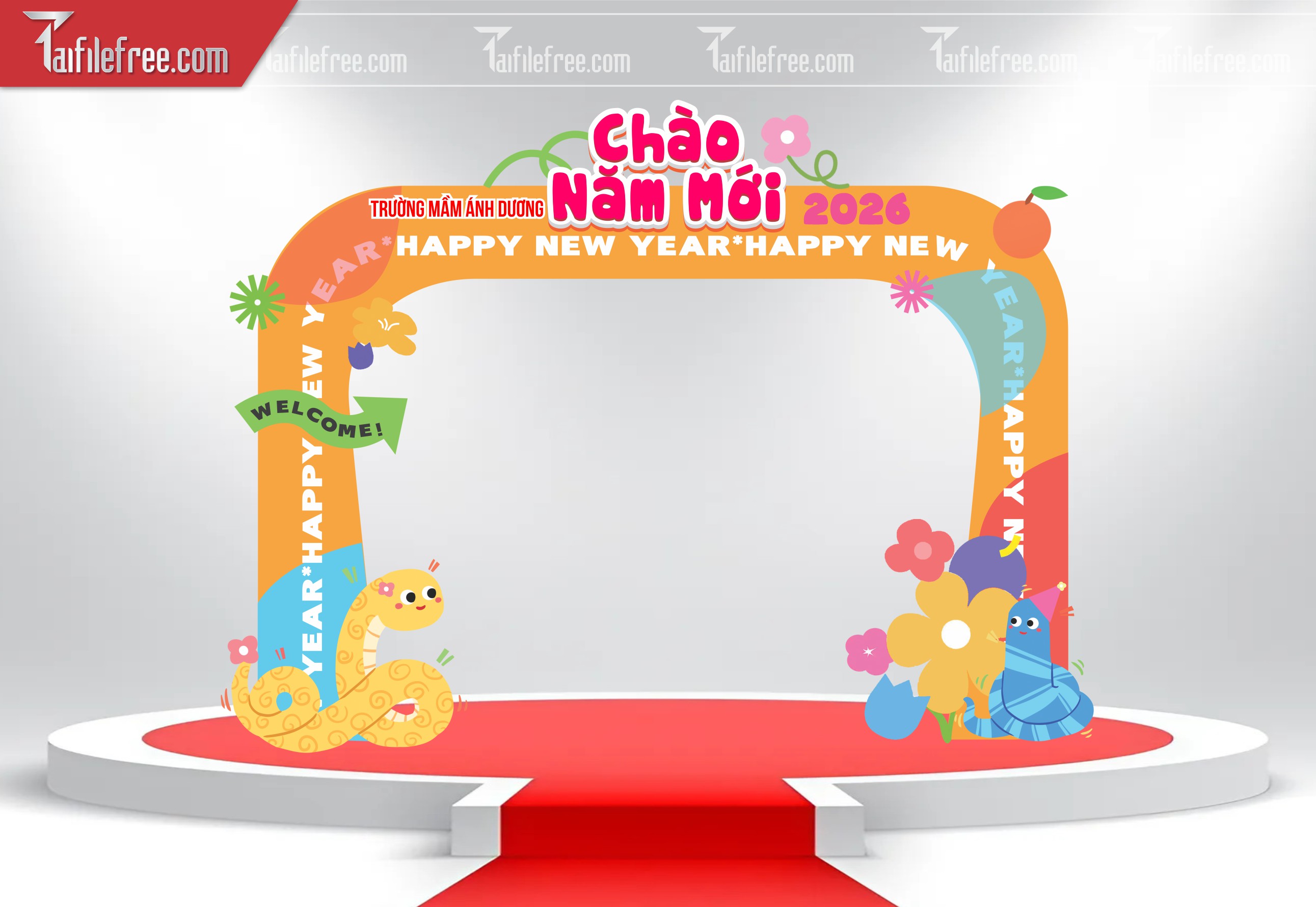Maket, Background Lễ Khai Giảng Năm Học_LG69