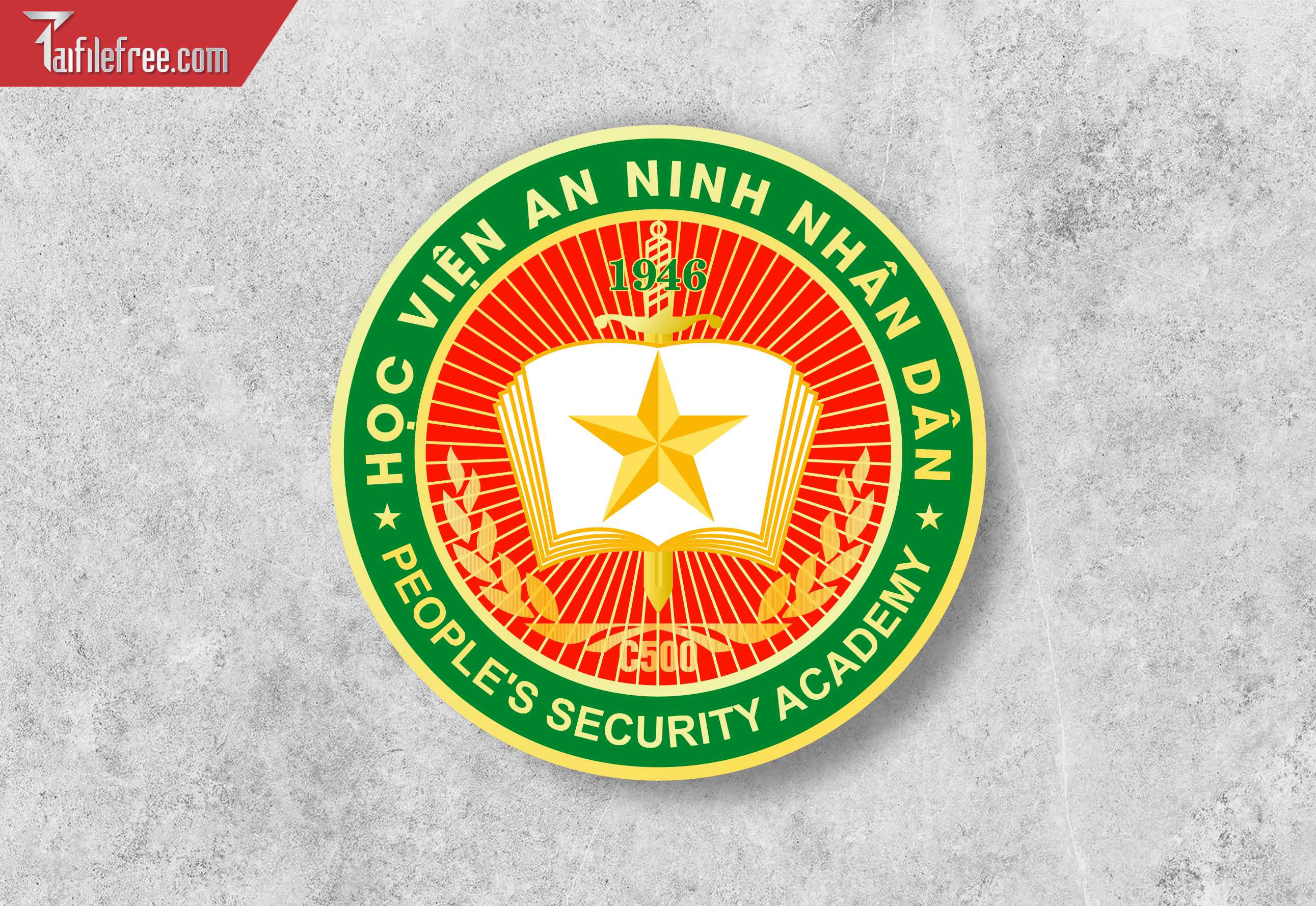 Vector Logo Học Viện An Ninh Nhân Dân_LG91