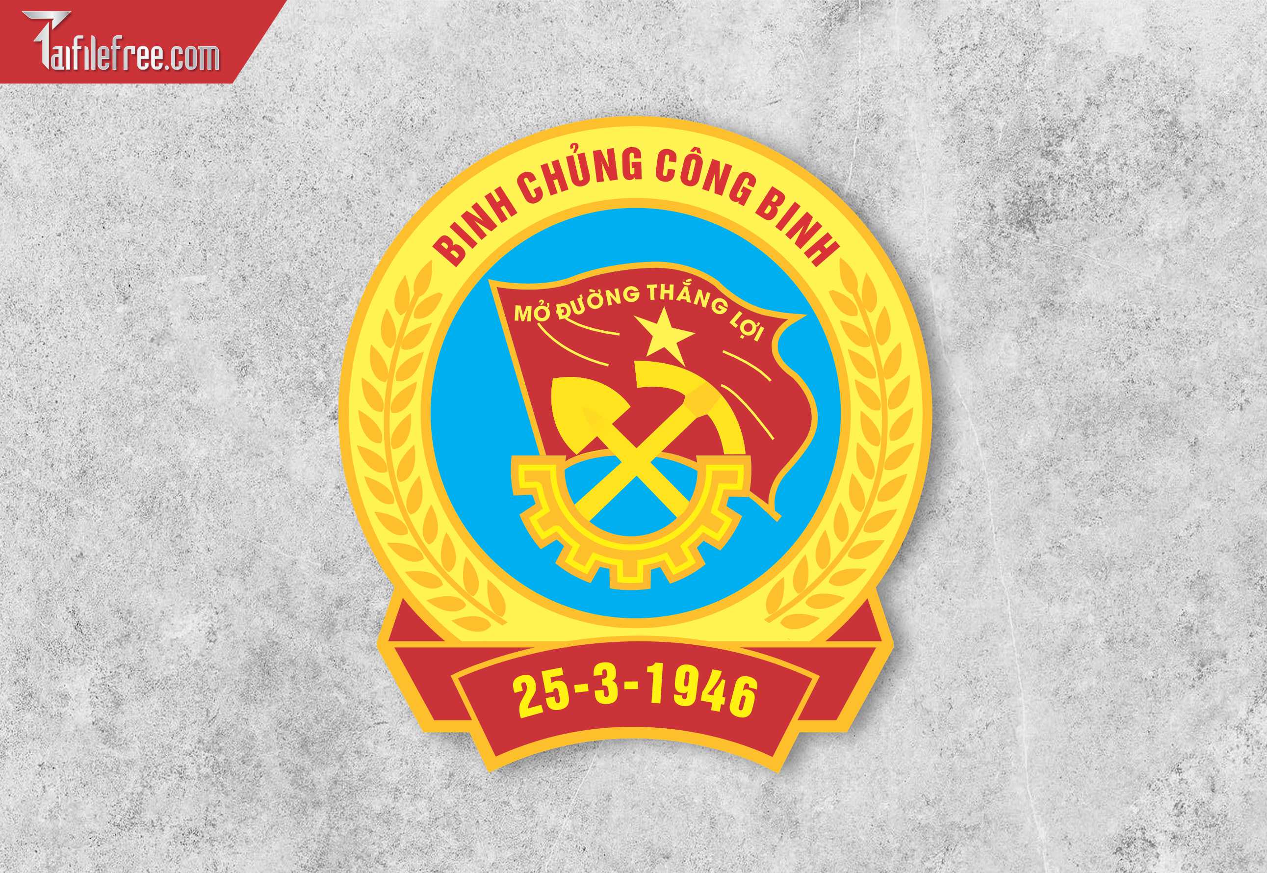 Vector Logo Binh Chủng Công Binh_LG97