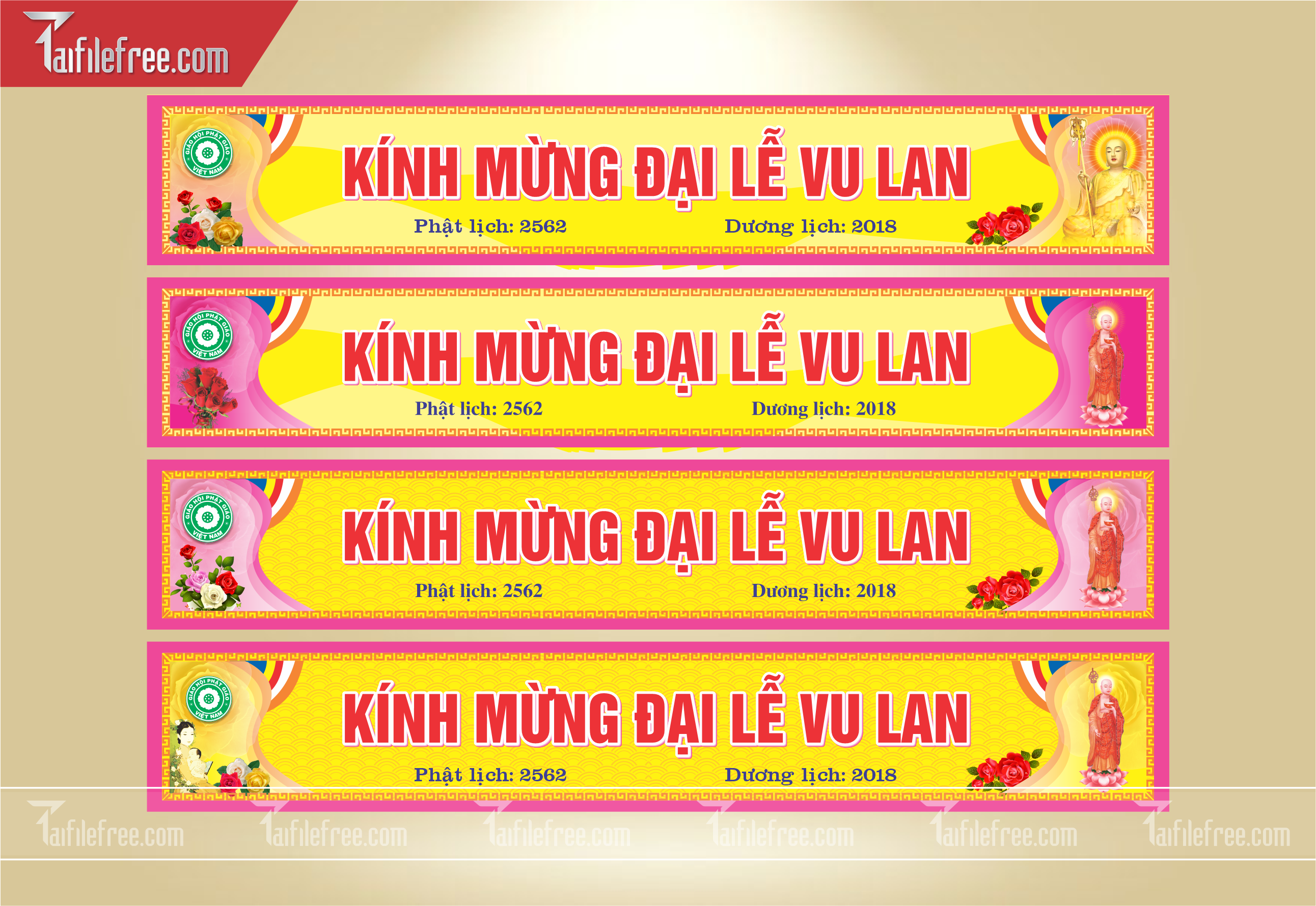 File Thiết Kế Banner, Poster Vu Lan Báo Hiếu Đẹp_LL03