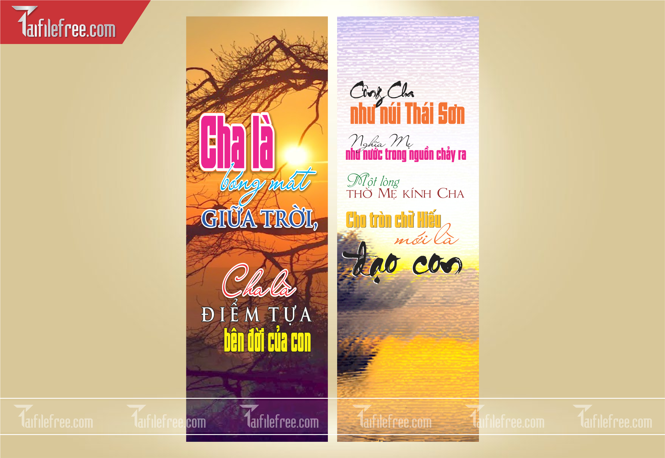 File Thiết Kế Banner, Poster Vu Lan Báo Hiếu Đẹp_LL11
