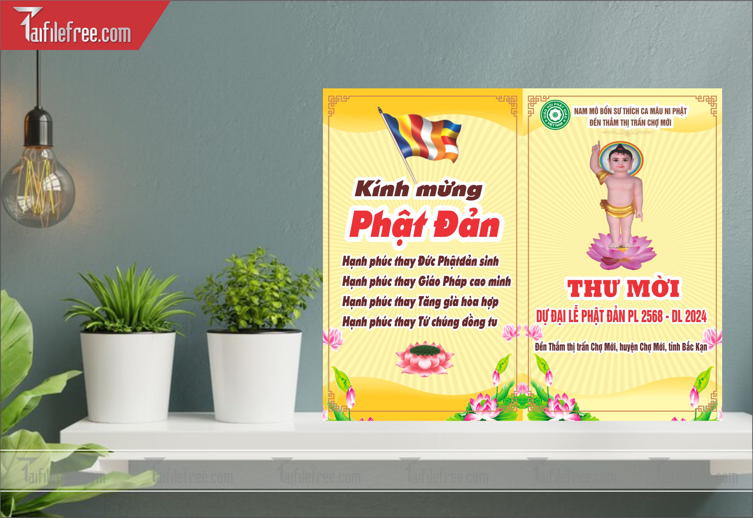 Thư Mời Mừng Lễ Phật Đản_LPD17