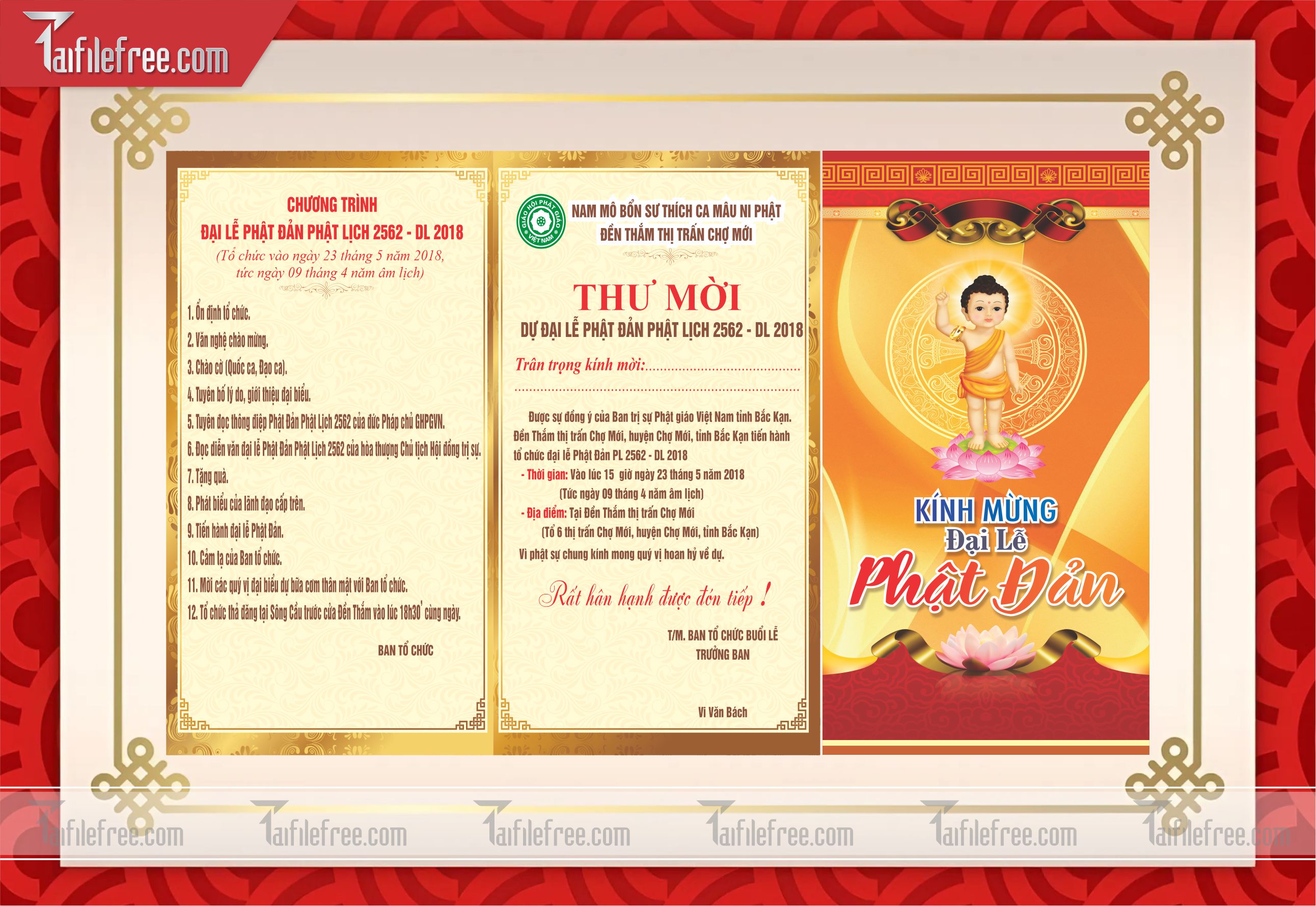 Thư Mời Mừng Lễ Phật Đản_LPD36