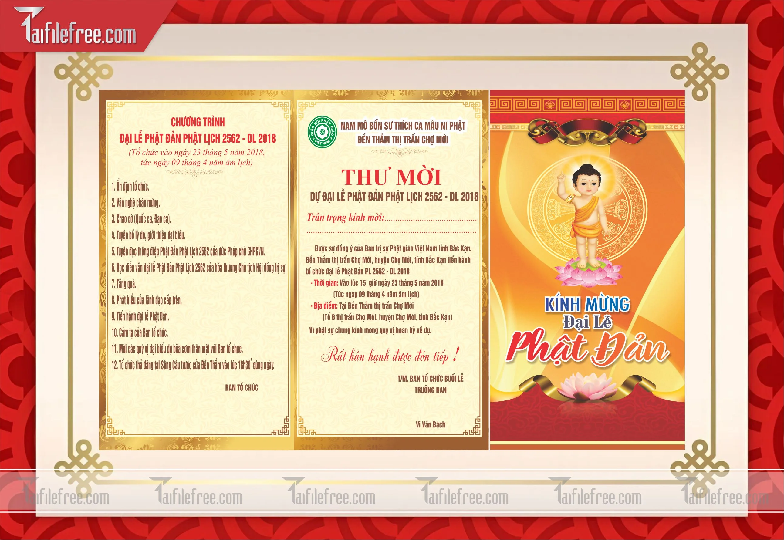 Thư Mời Mừng Lễ Phật Đản_LPD36