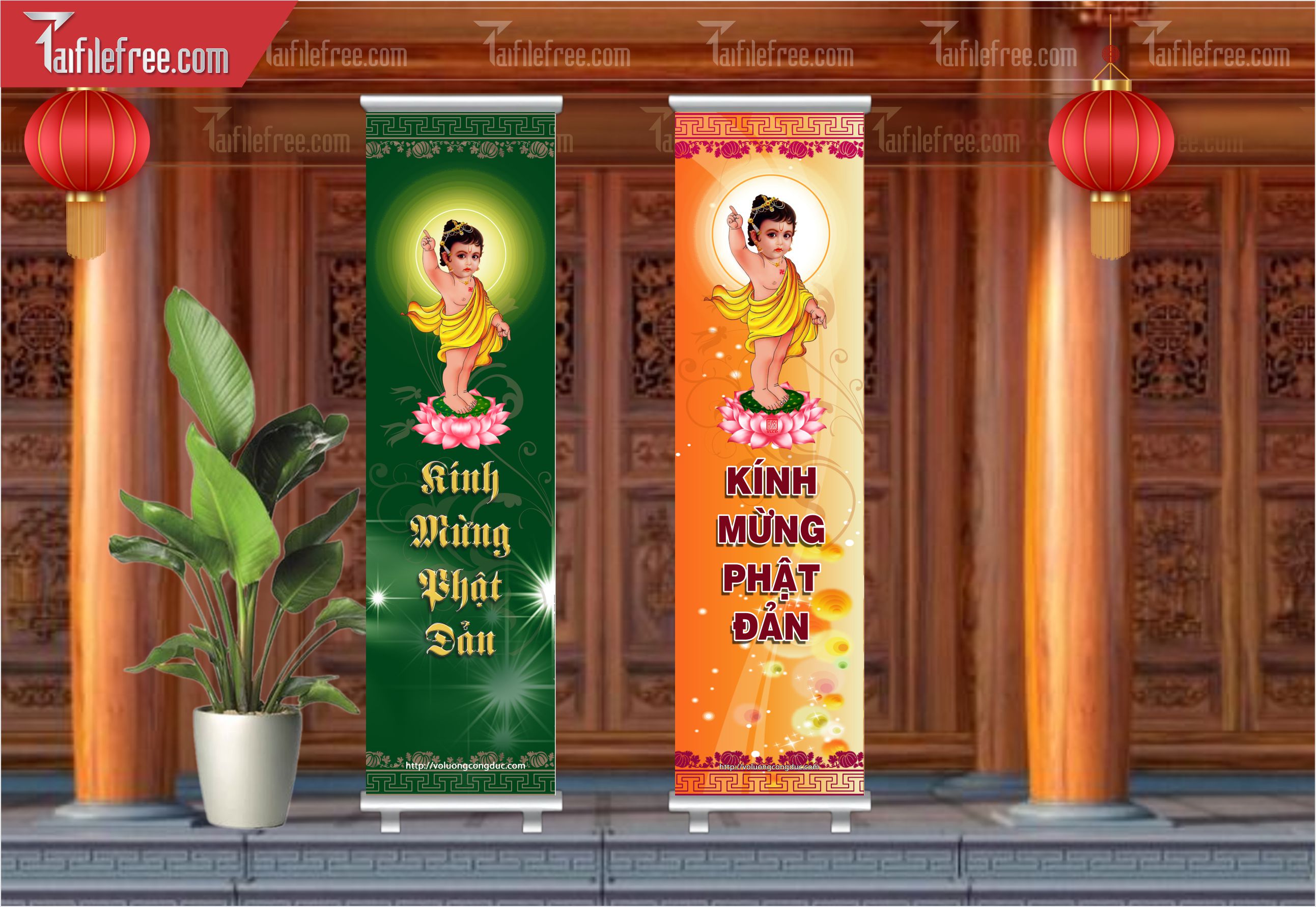 Standee Trang Trí Mừng Lễ Phật Đản LPD65