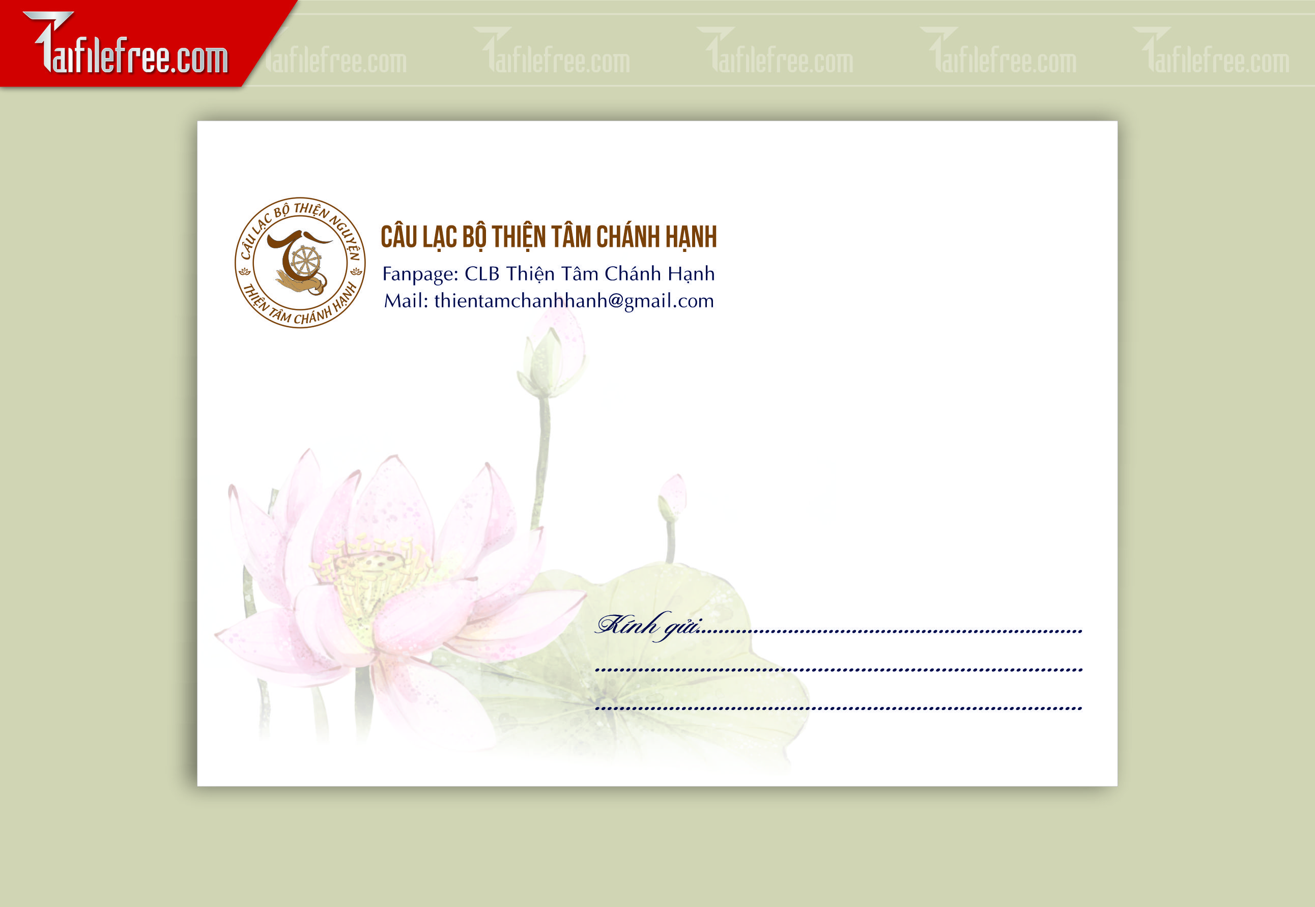 Thư Mời Mừng Lễ Phật Đản LPD92