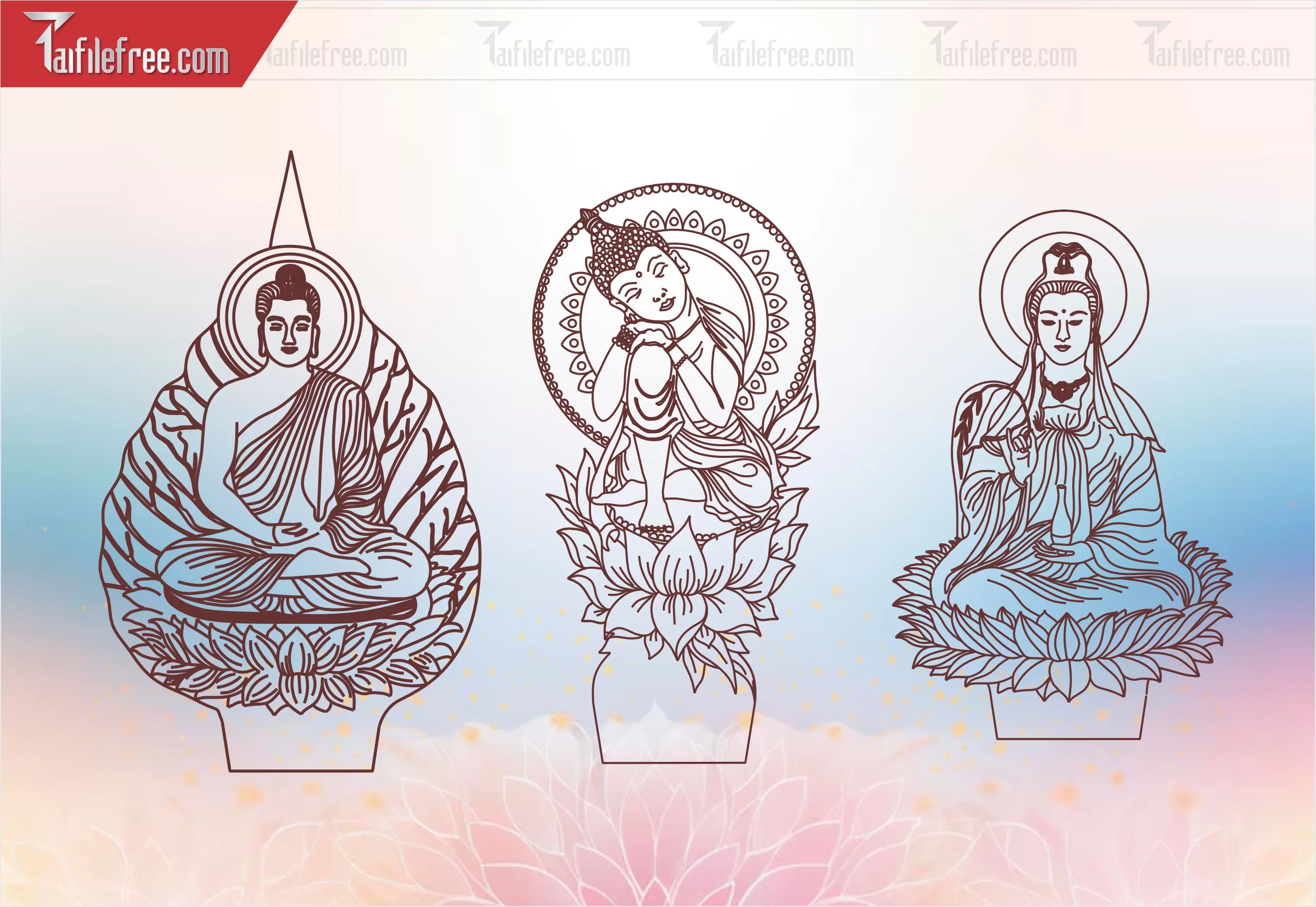 Hoa Văn Trang Trí Mừng Lễ Phật Đản LPD99