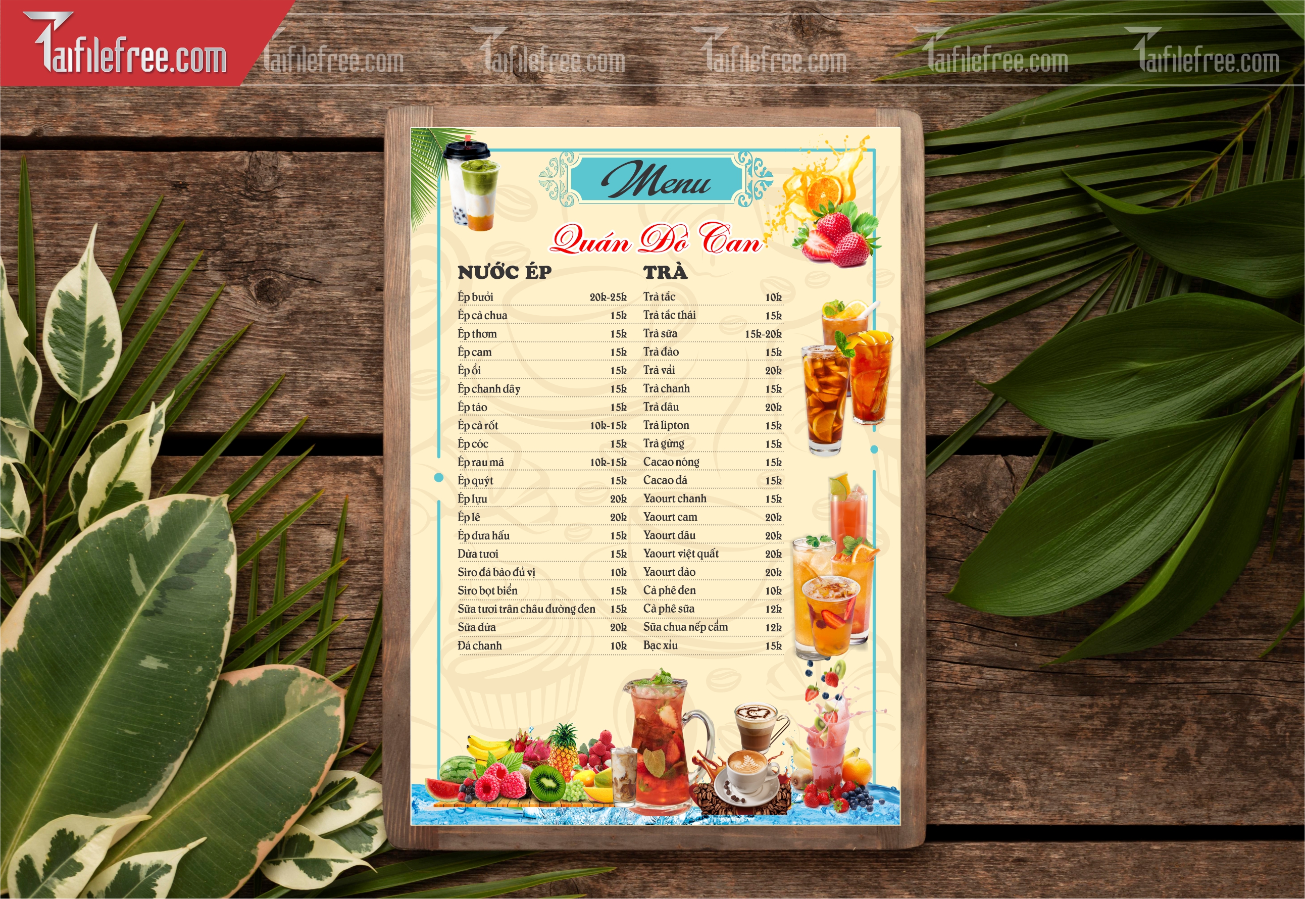 Menu Giải Khát, Coffee_M120
