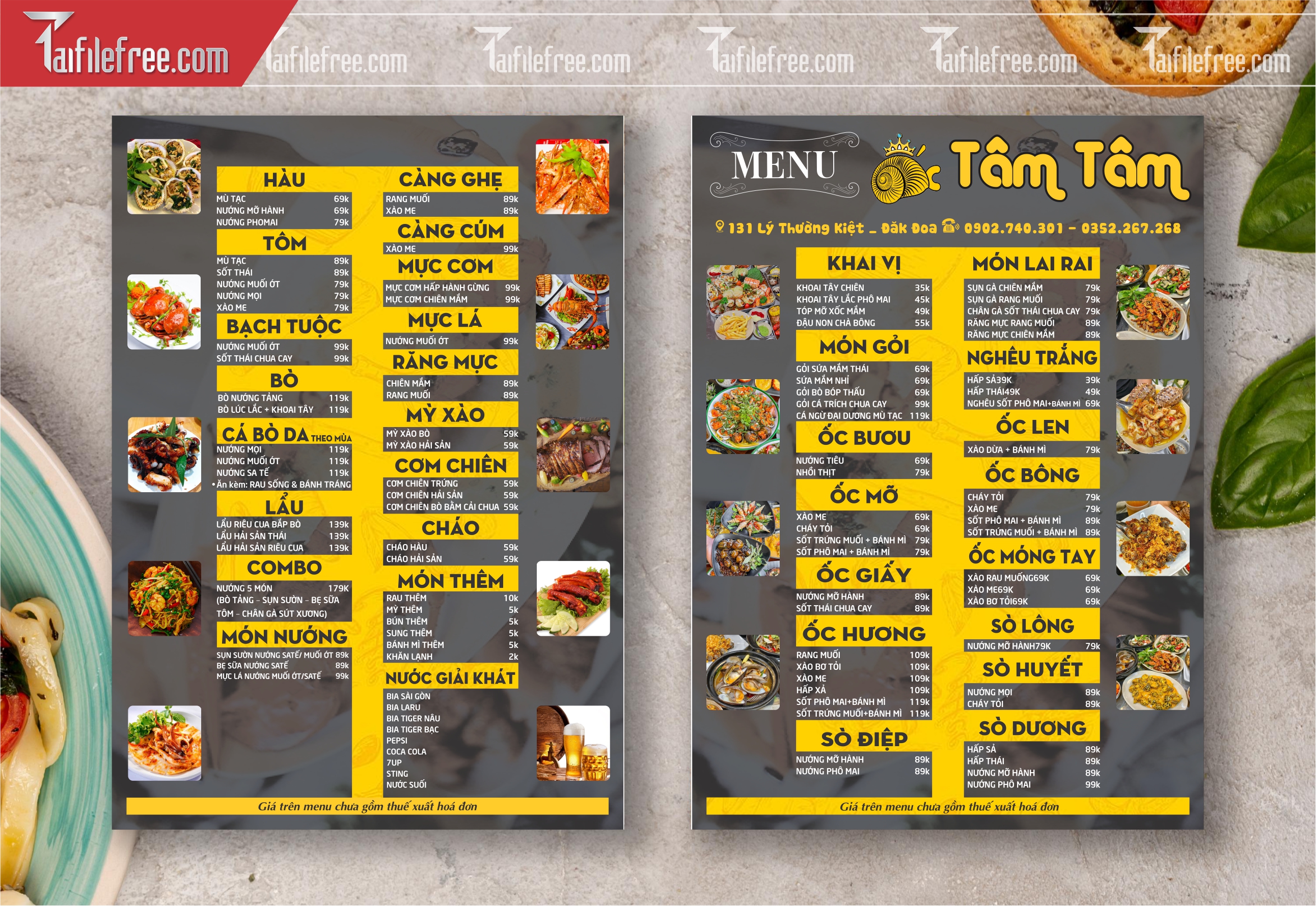 Menu Ốc, Ăn Vặt_M130