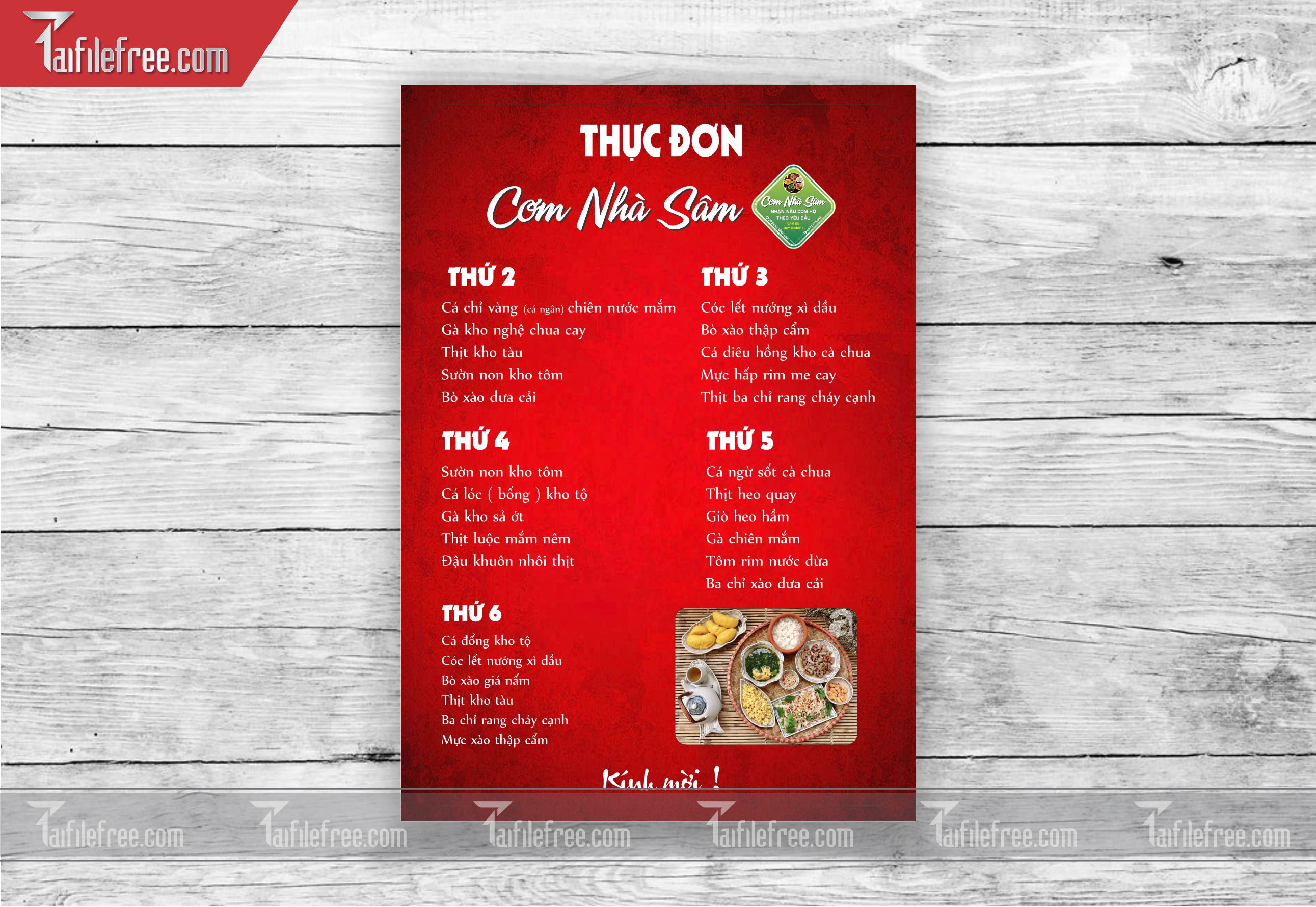 MENU QUÁN NHẬU_M24