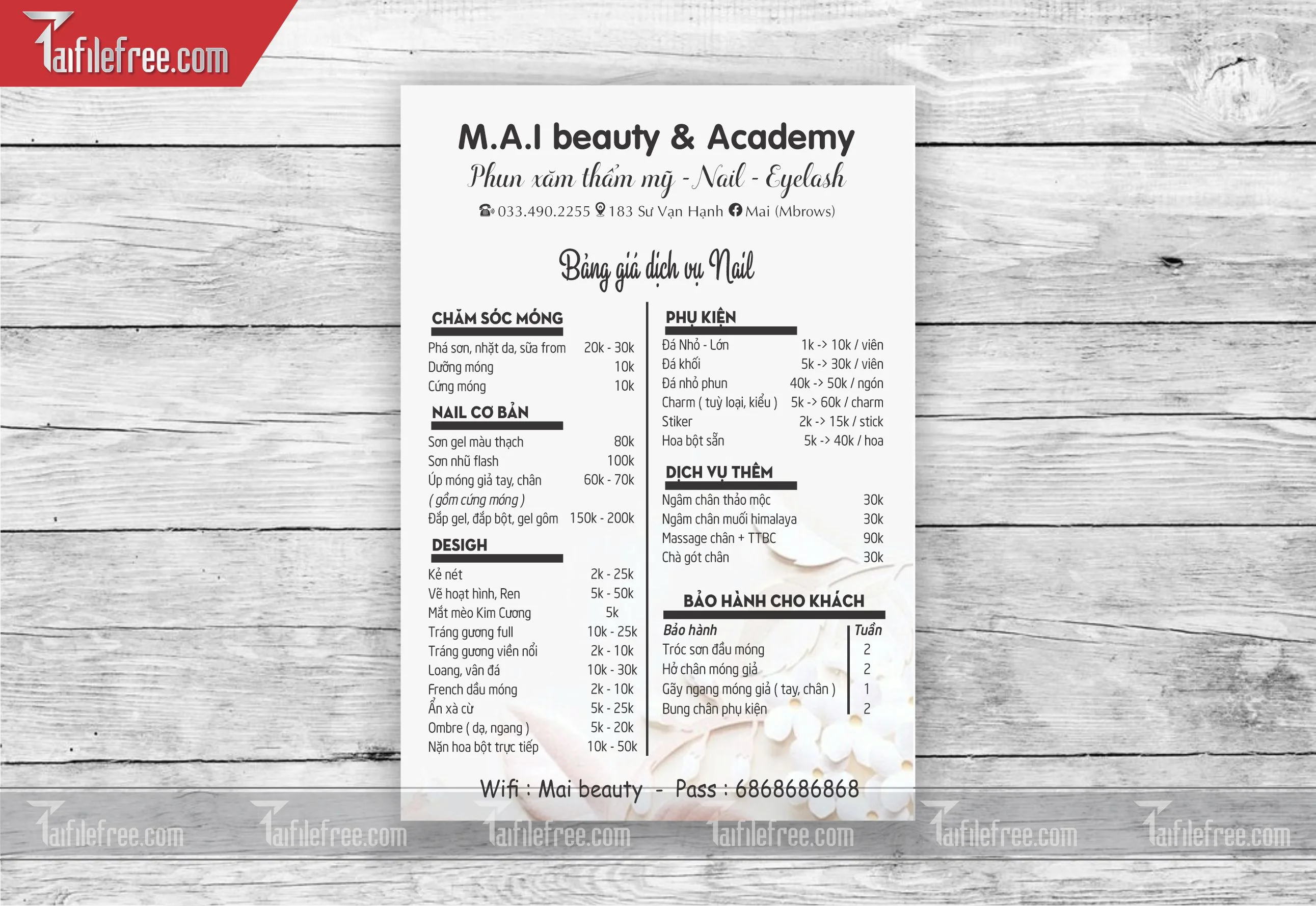 MENU SPA_M35
