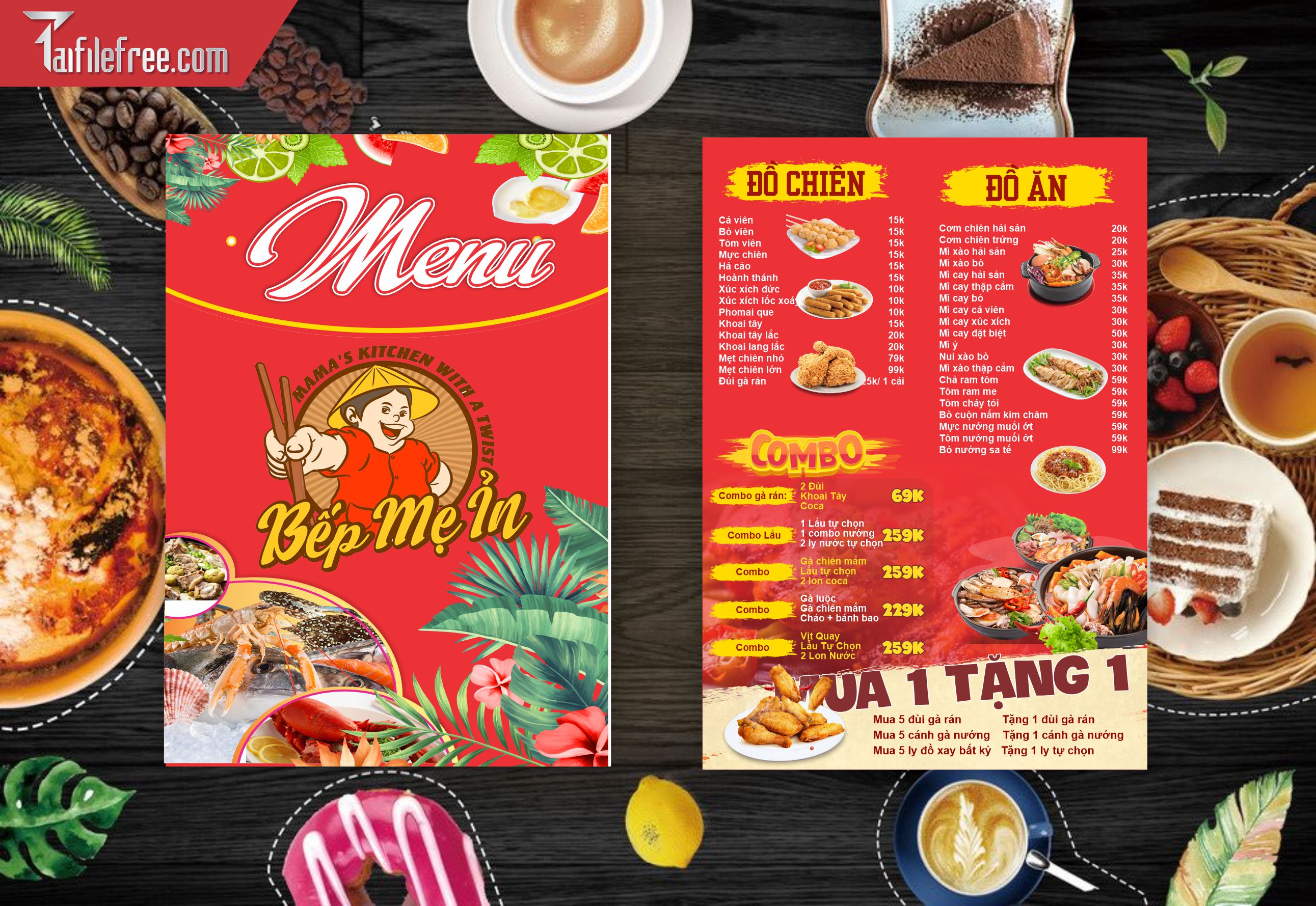 Menu Food, Ăn Vặt_M58