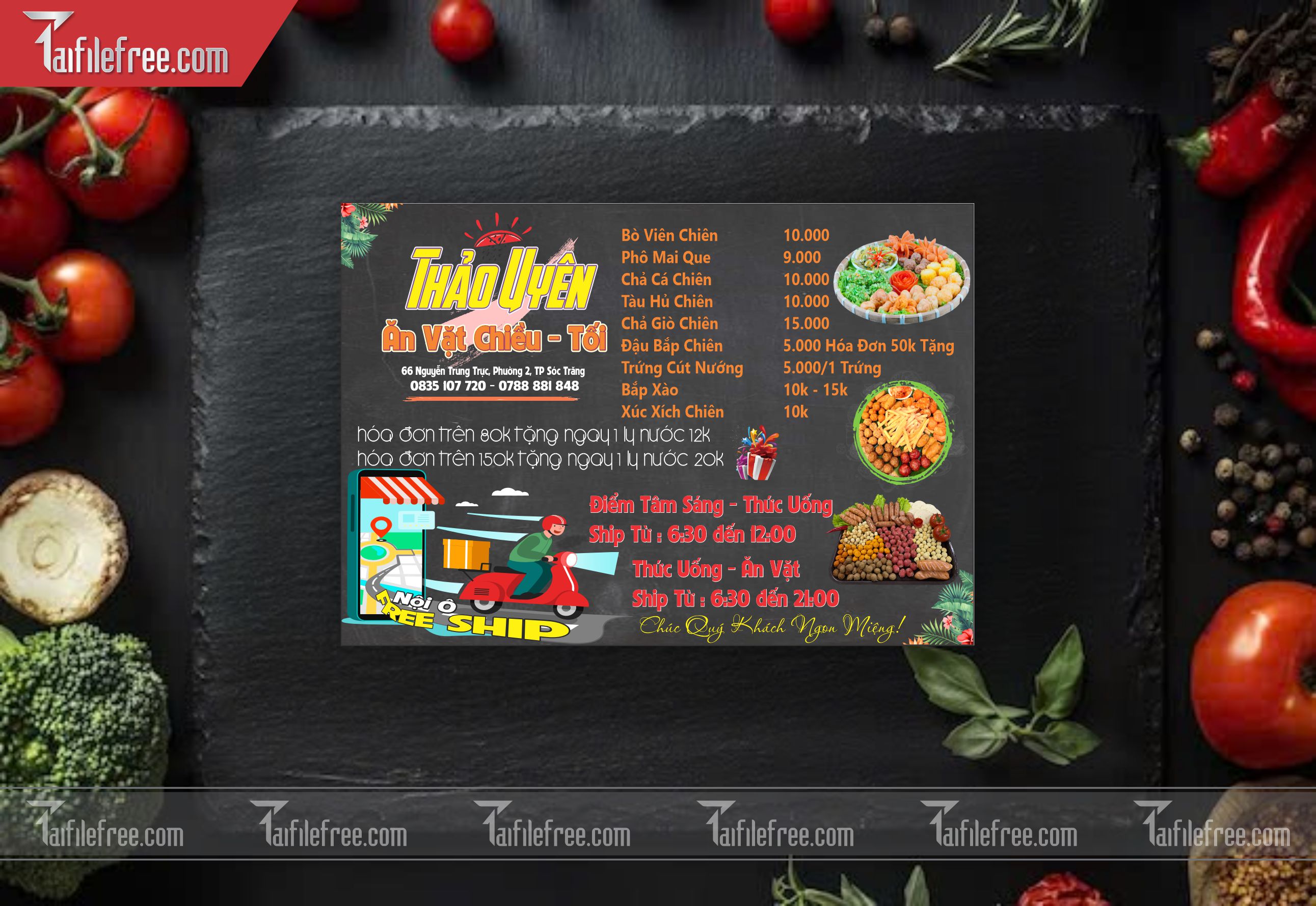 Menu Ăn Vặt_M61