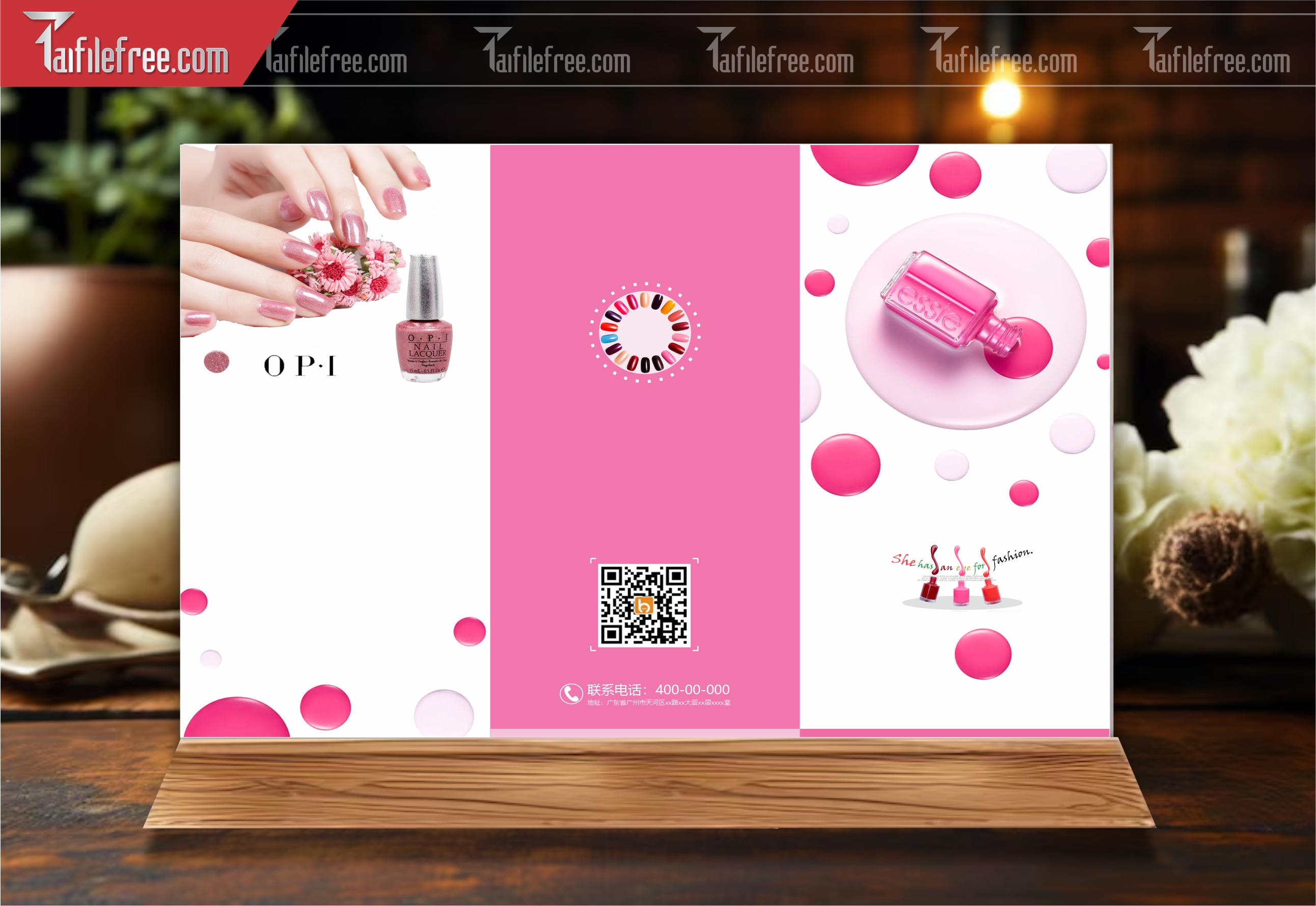 Mẫu Vector Menu Spa Đẹp_M99