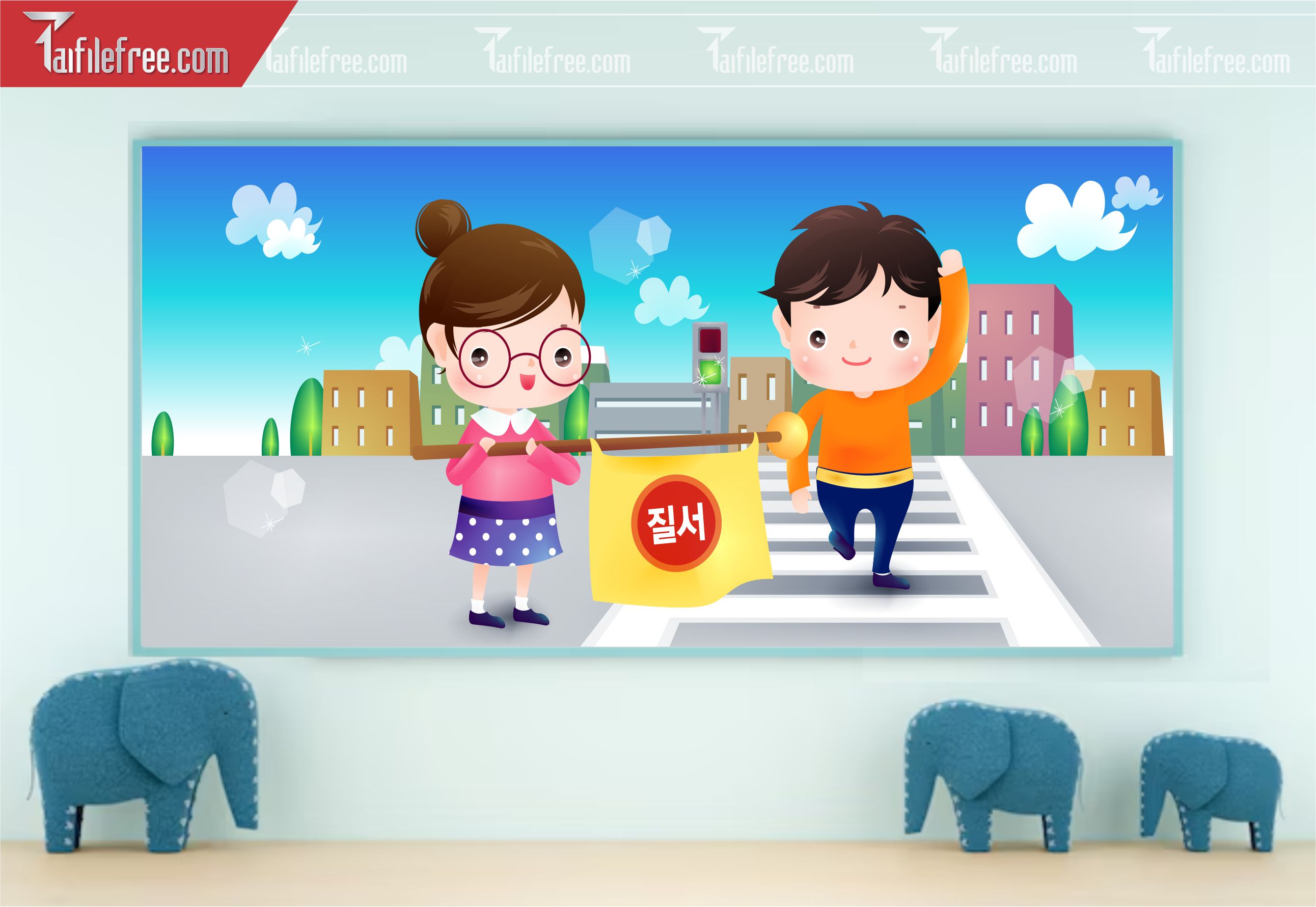 Hình Ảnh Dễ Thương Trang Trí Mầm Non_MN83