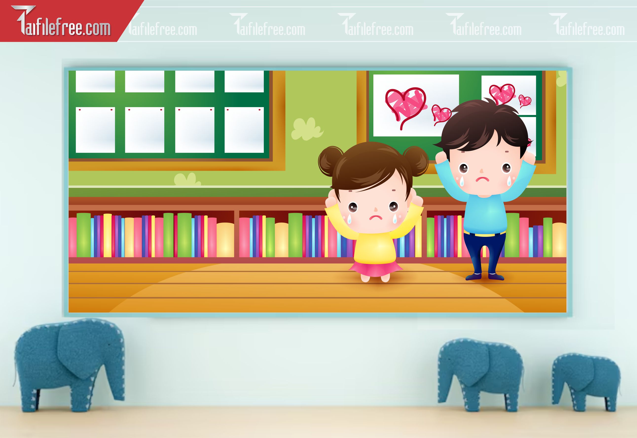 Hình Ảnh Dễ Thương Trang Trí Mầm Non_MN88
