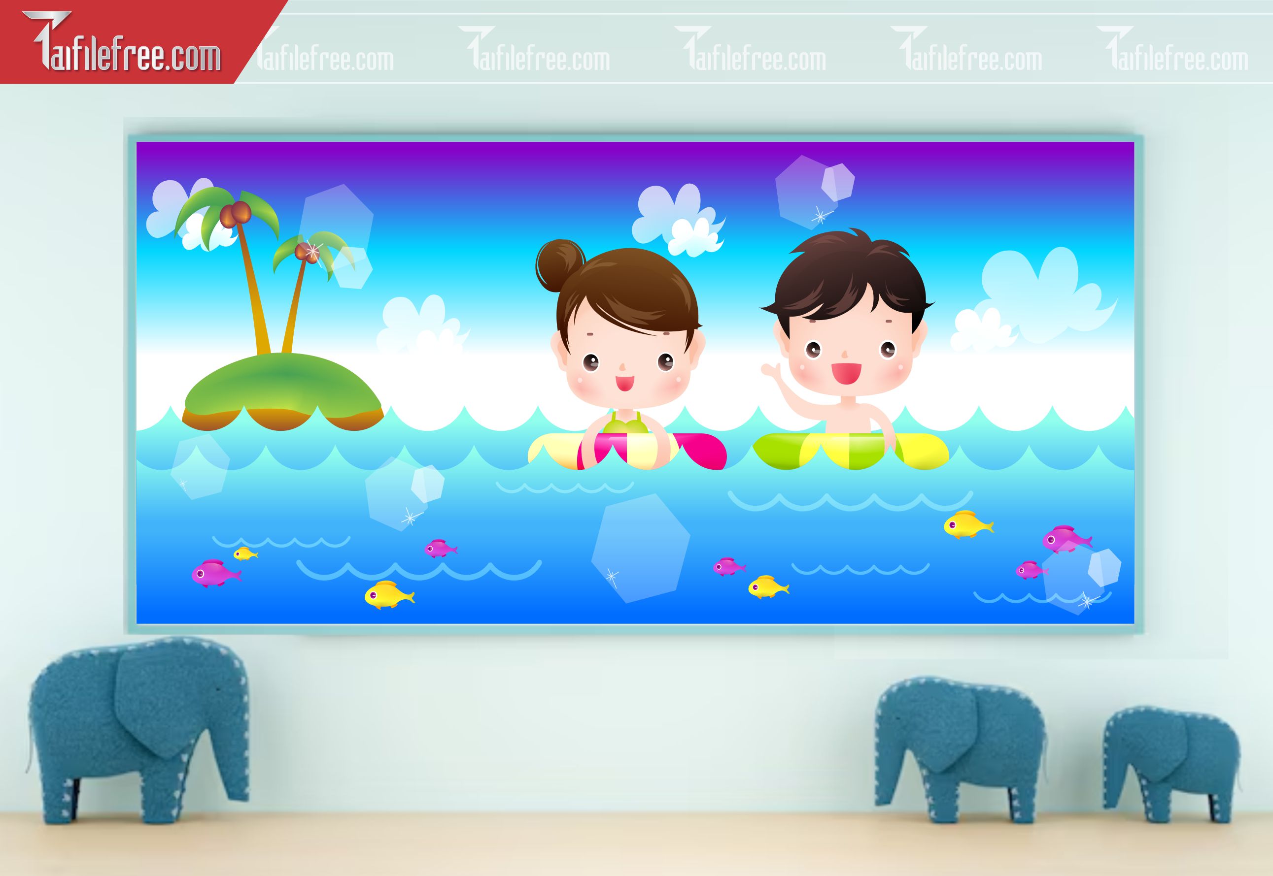 Hình Ảnh Dễ Thương Trang Trí Mầm Non_MN92
