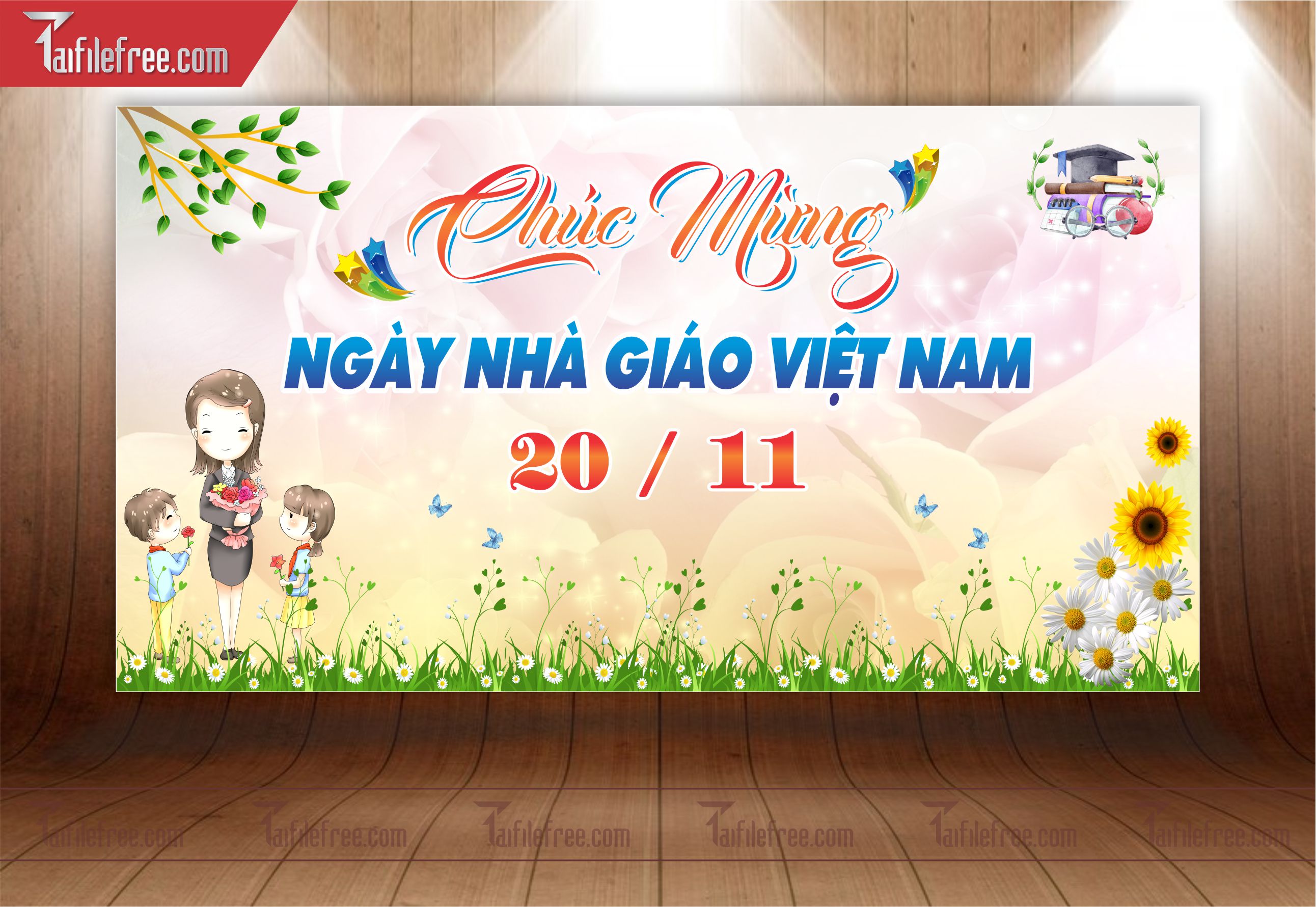 Phông Nền Chào Mừng Ngày Nhà Giáo Việt Nam 20-11_NNG01