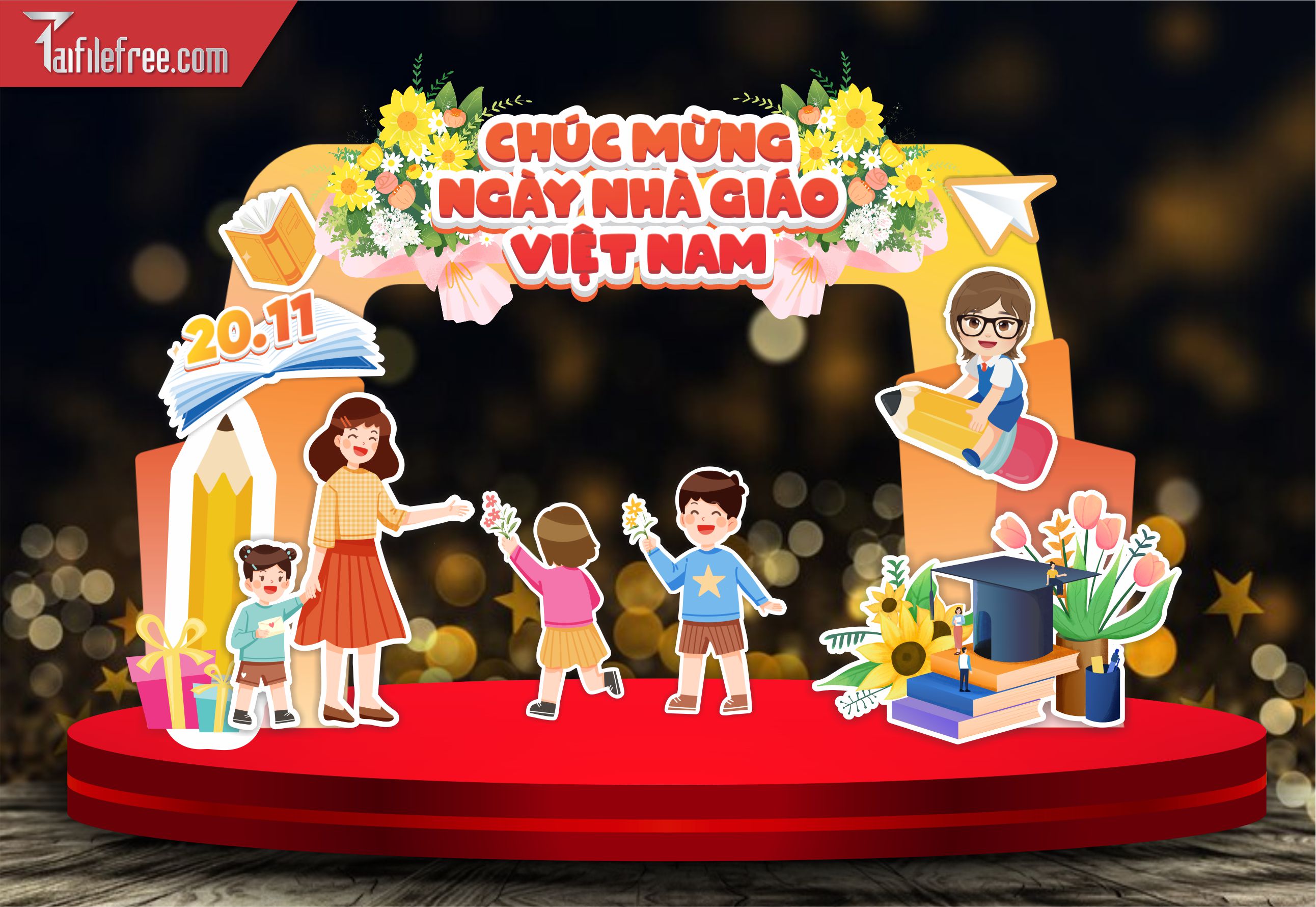 Phông Nền Chào Mừng Ngày Nhà Giáo Việt Nam 20-11_NNG02