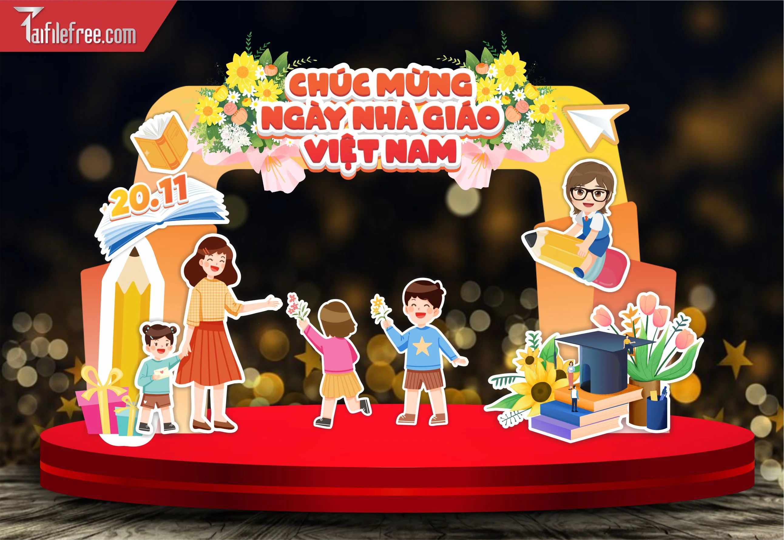 Phông Nền Chào Mừng Ngày Nhà Giáo Việt Nam 20-11_NNG02