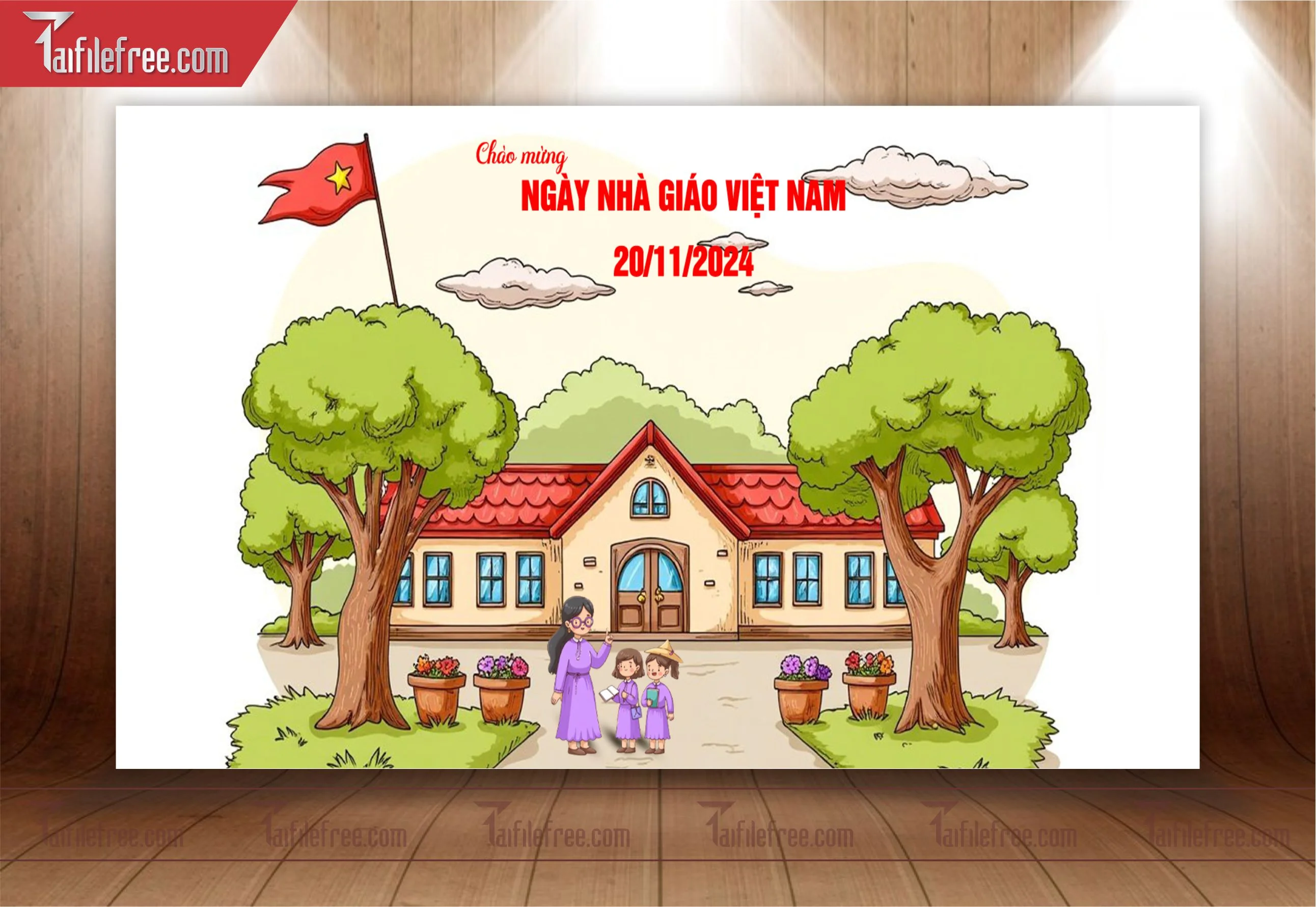 Phông Nền Chào Mừng Ngày Nhà Giáo Việt Nam 20-11_NNG03