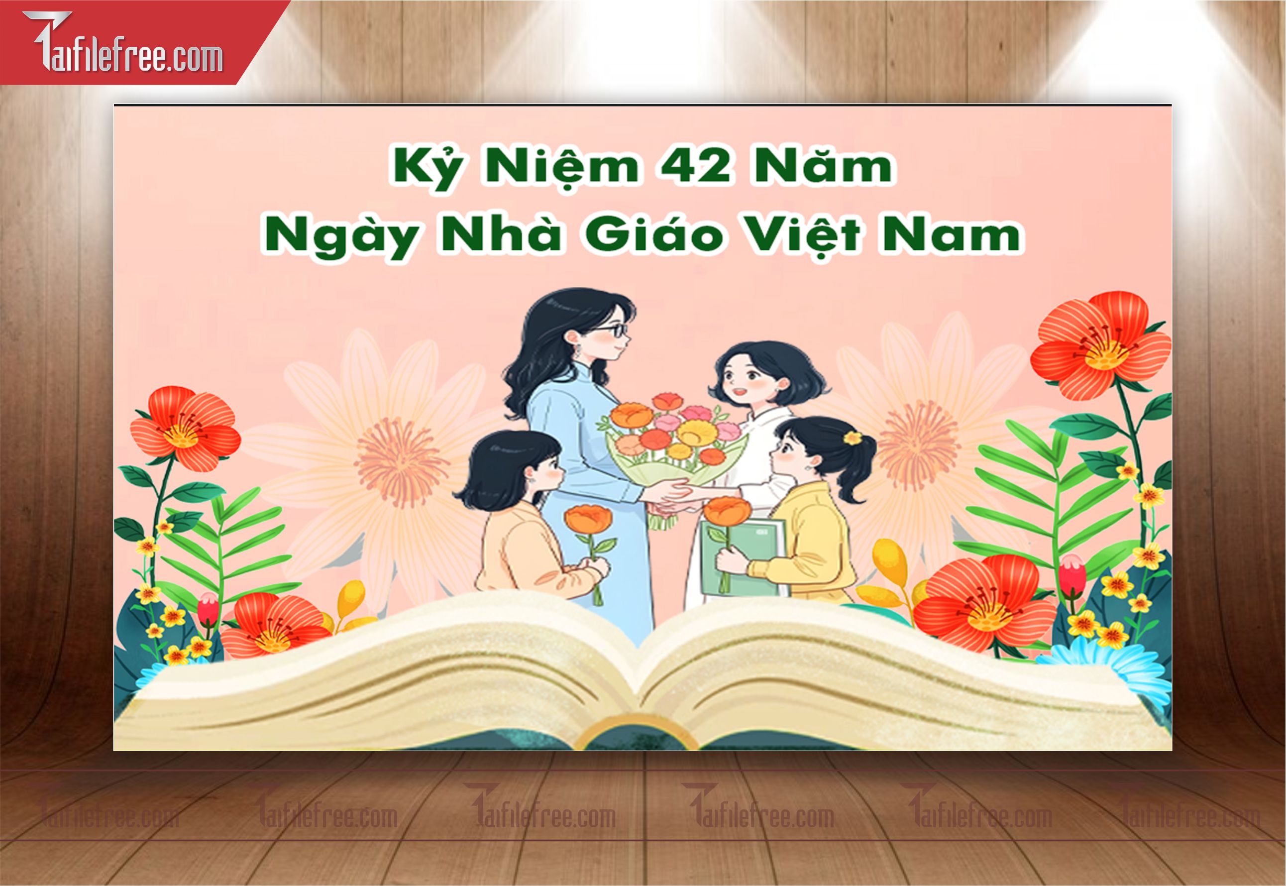 Phông Nền Chào Mừng Ngày Nhà Giáo Việt Nam 20-11_NNG19