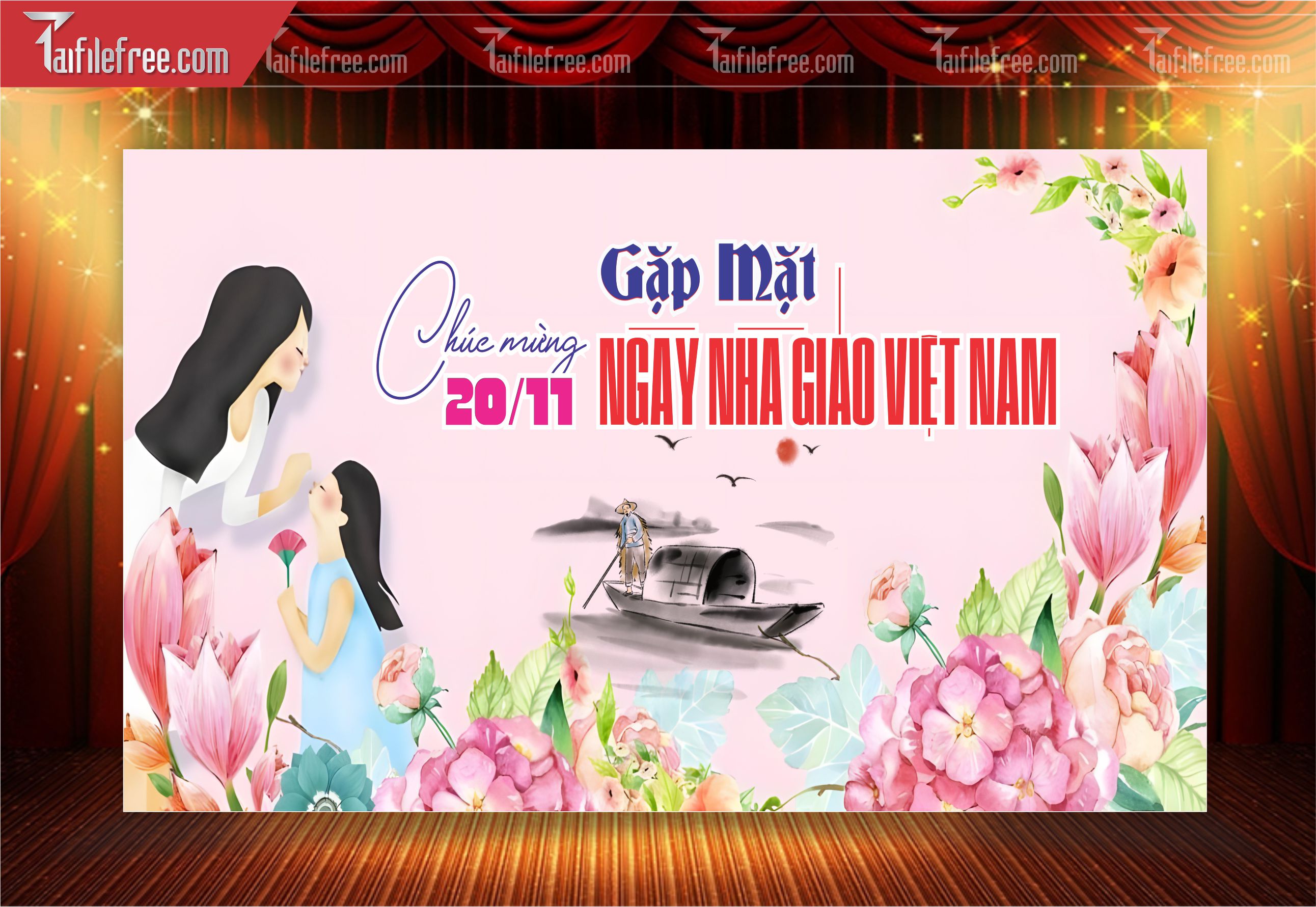 Phông Nền Chào Mừng Ngày Nhà Giáo Việt Nam 20-11_NNG21