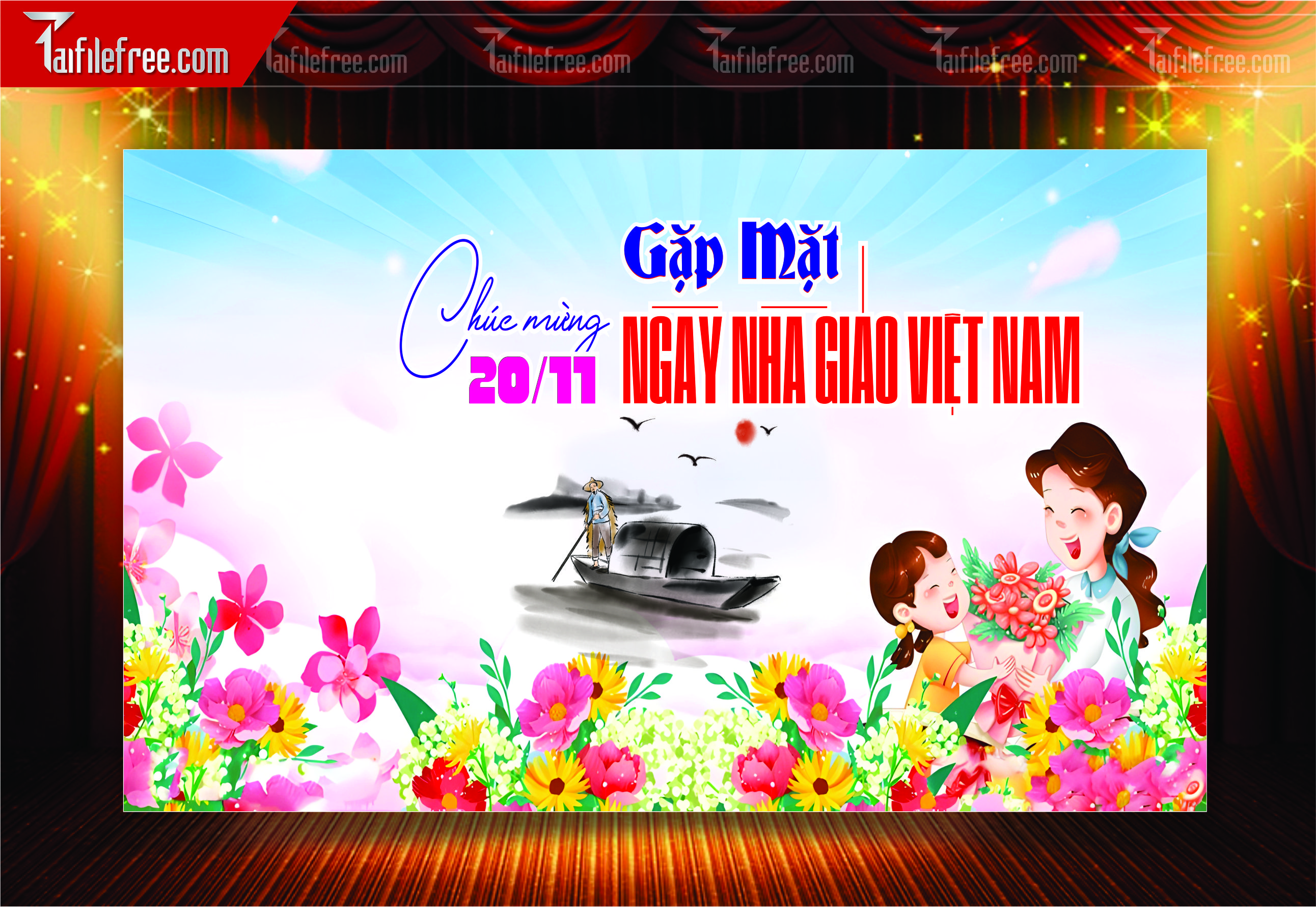 Phông Nền Chào Mừng Ngày Nhà Giáo Việt Nam 20-11_NNG27