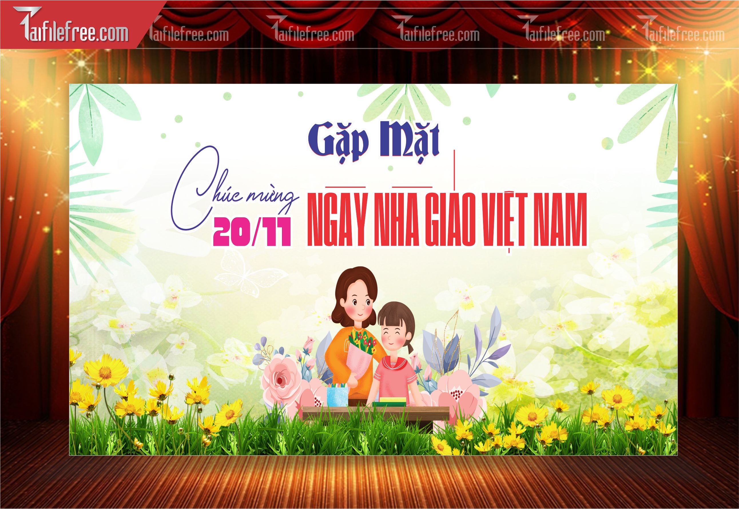 Phông Nền Chào Mừng Ngày Nhà Giáo Việt Nam 20-11_NNG29