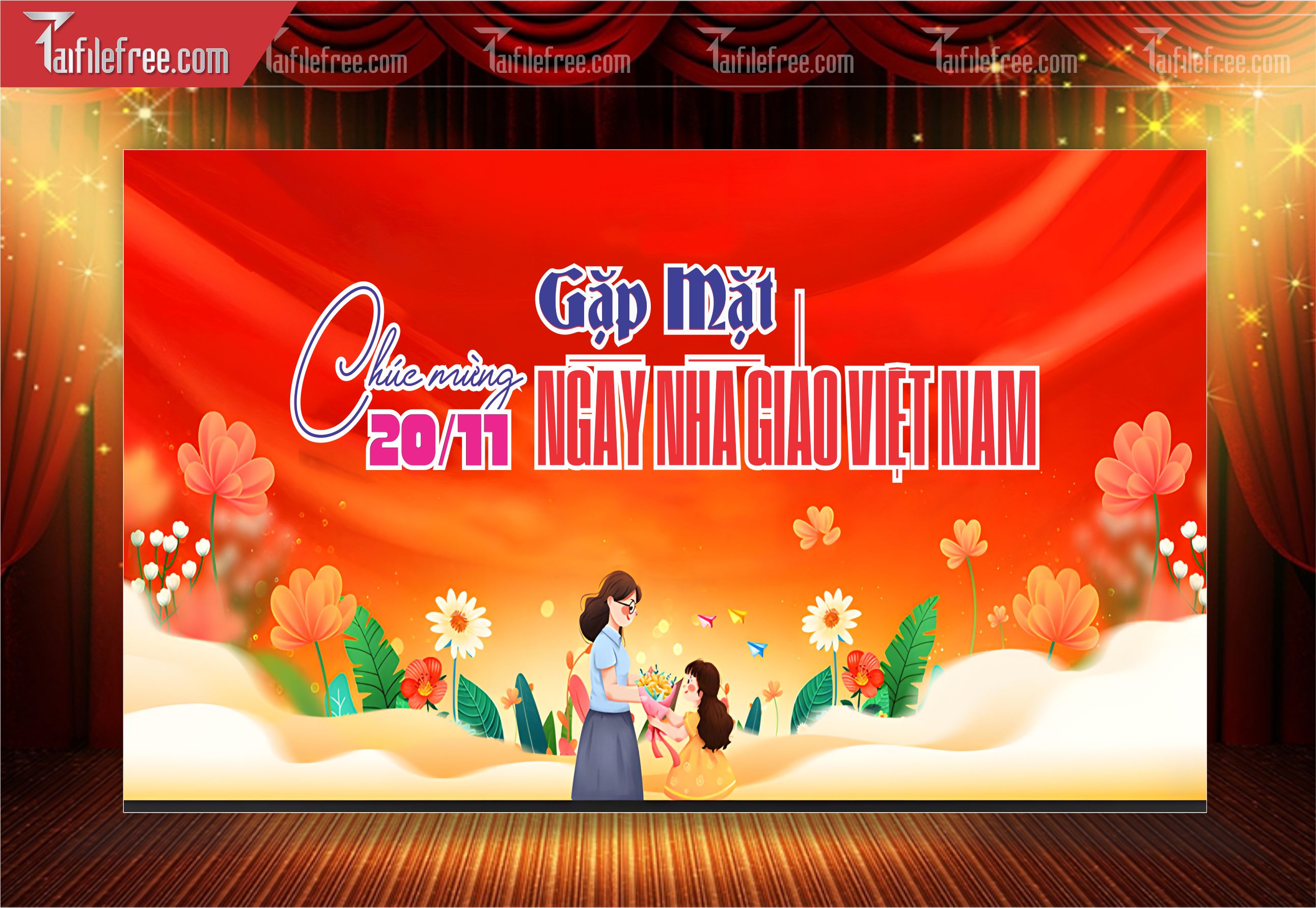 Phông Nền Chào Mừng Ngày Nhà Giáo Việt Nam 20-11_NNG40