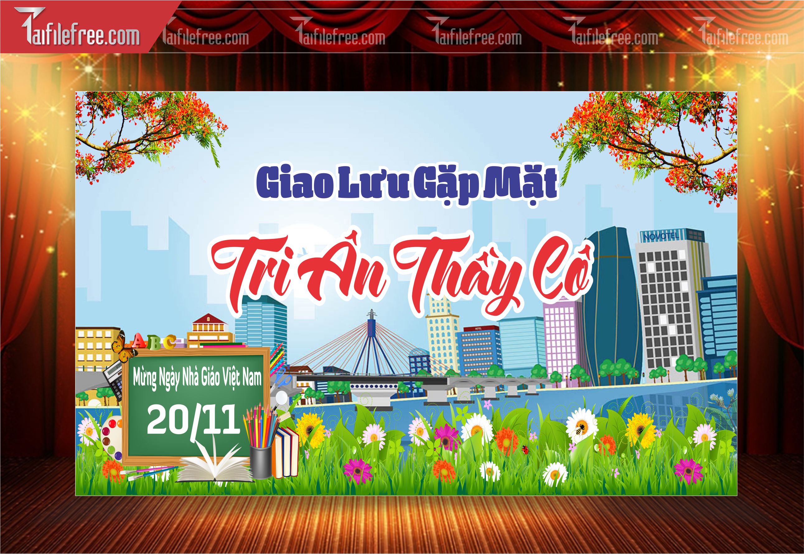 Phông Nền Chào Mừng Ngày Nhà Giáo Việt Nam 20-11_NNG48