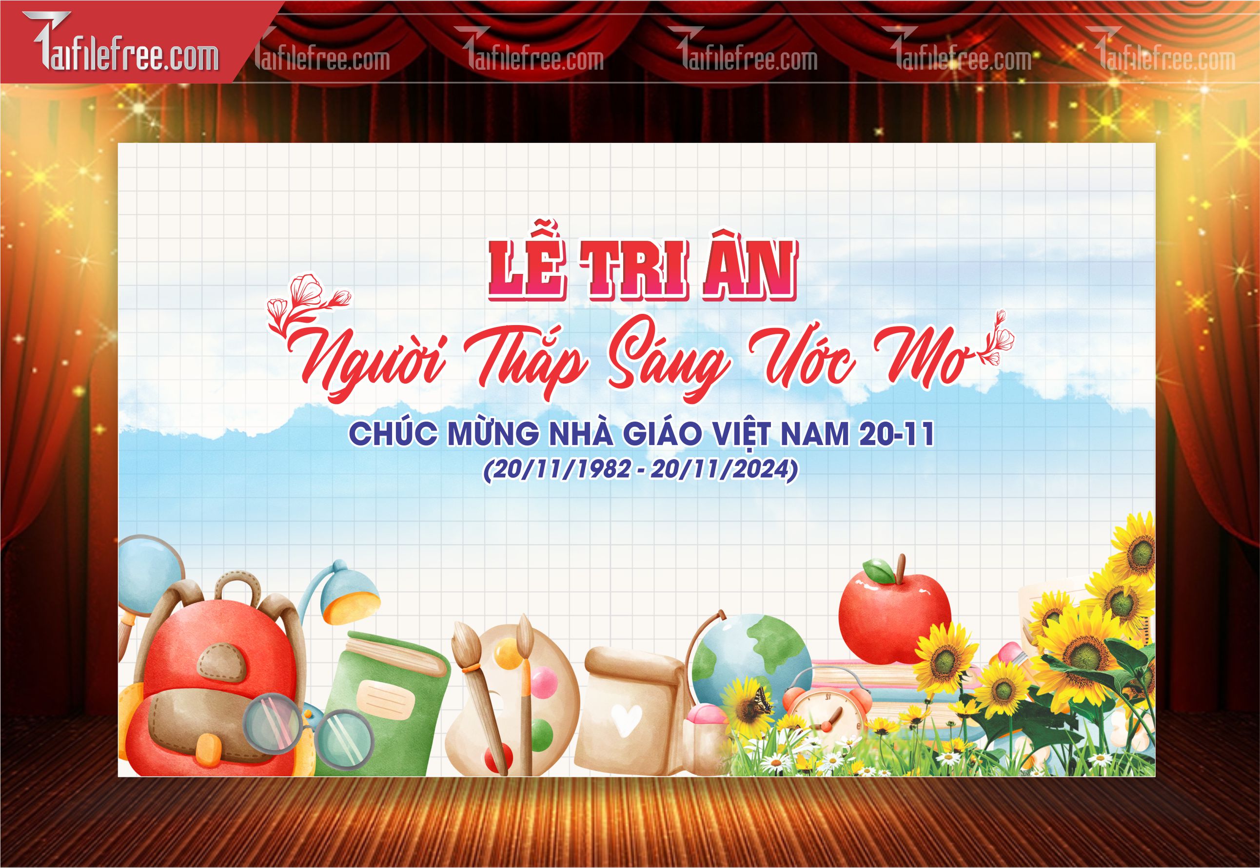 Phông Nền Chào Mừng Ngày Nhà Giáo Việt Nam 20-11_NNG49