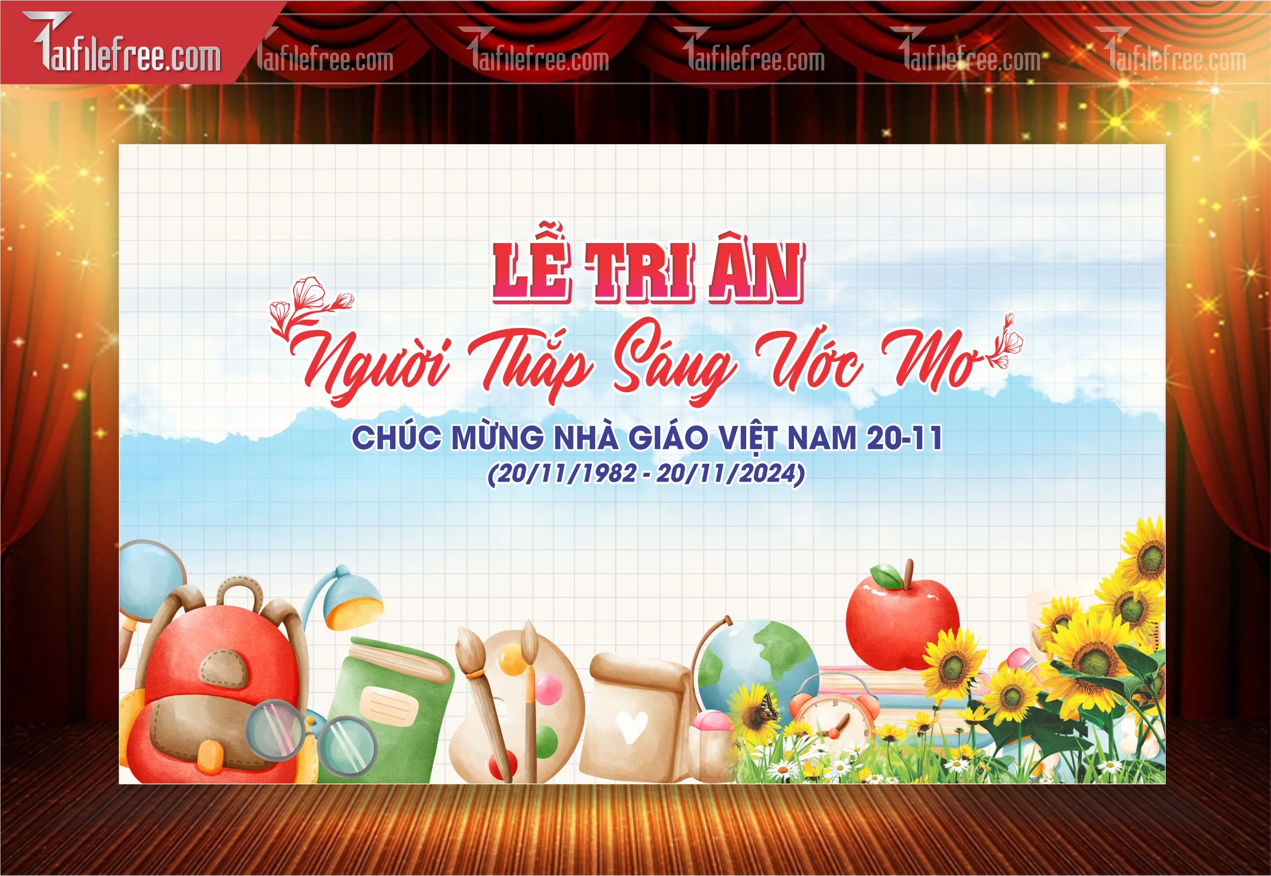 Phông Nền Chào Mừng Ngày Nhà Giáo Việt Nam 20-11_NNG49