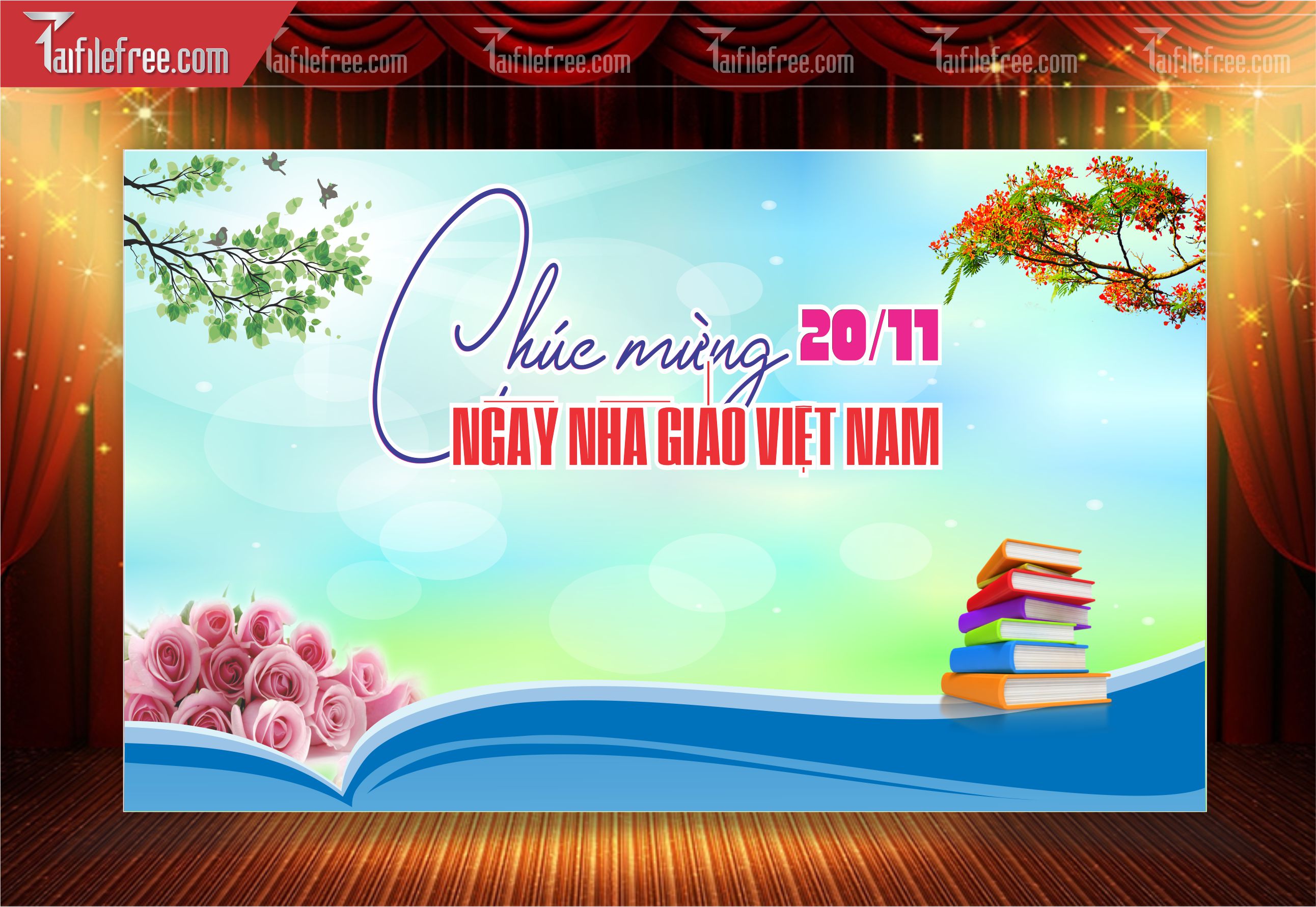 Phông Nền Chào Mừng Ngày Nhà Giáo Việt Nam 20-11_NNG59