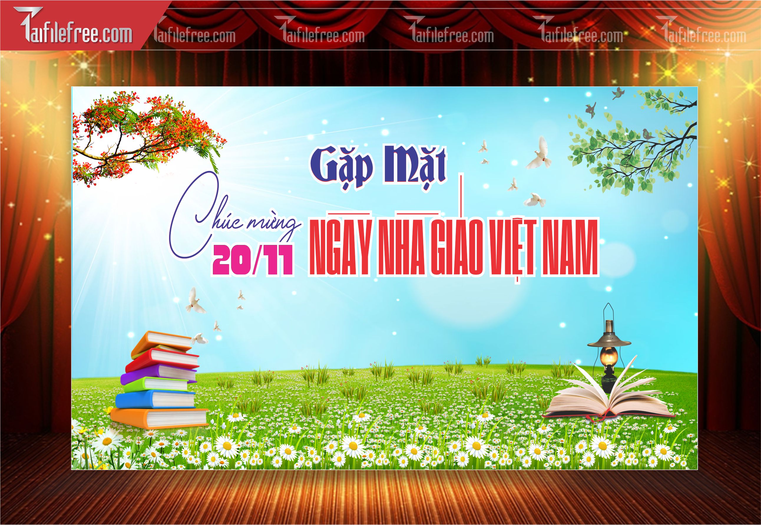 Phông Nền Chào Mừng Ngày Nhà Giáo Việt Nam 20-11_NNG61