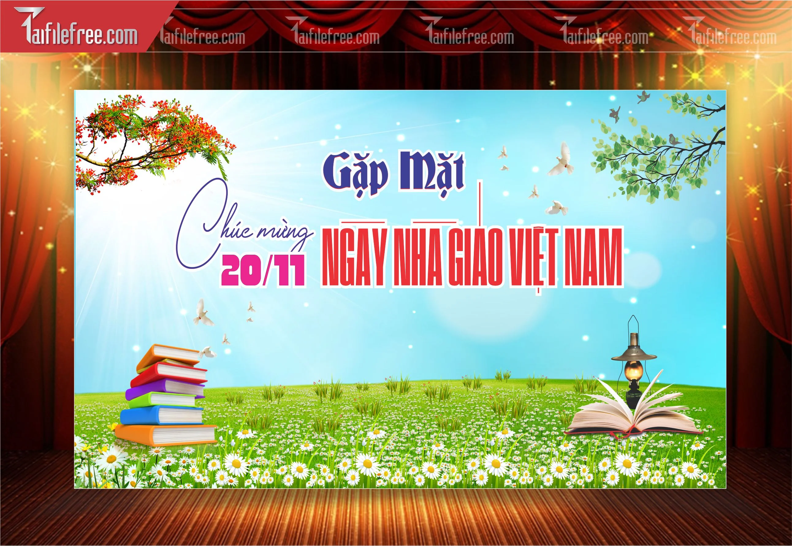 Phông Nền Chào Mừng Ngày Nhà Giáo Việt Nam 20-11_NNG61