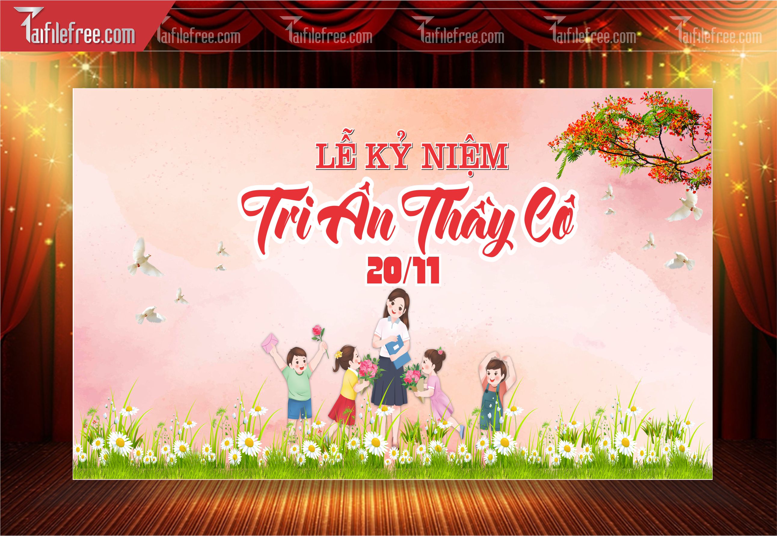 Phông Nền Chào Mừng Ngày Nhà Giáo Việt Nam 20-11_NNG62