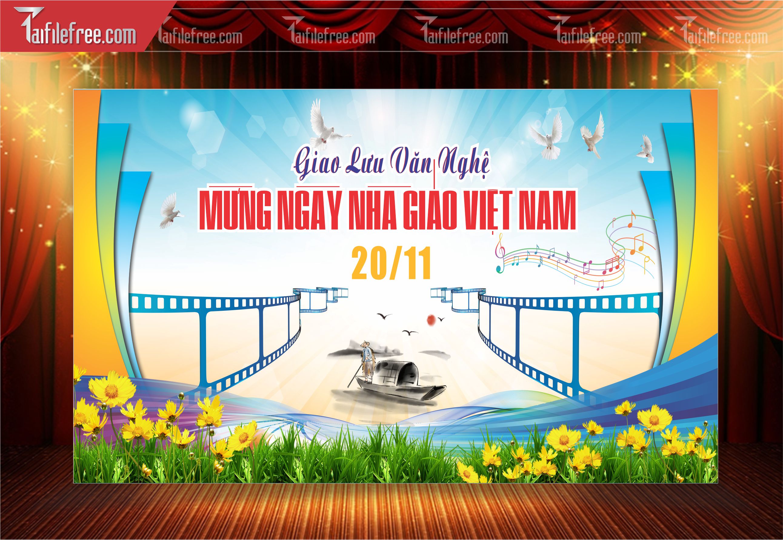 Phông Nền Chào Mừng Ngày Nhà Giáo Việt Nam 20-11_NNG65