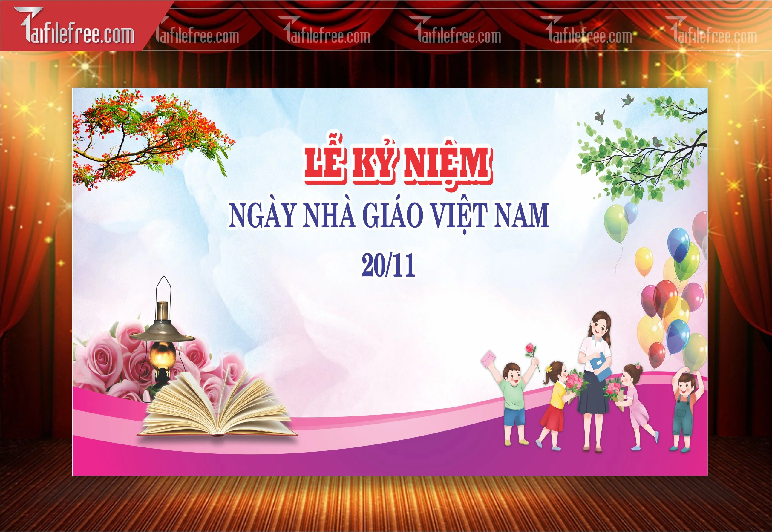Phông Nền Chào Mừng Ngày Nhà Giáo Việt Nam 20-11_NNG67