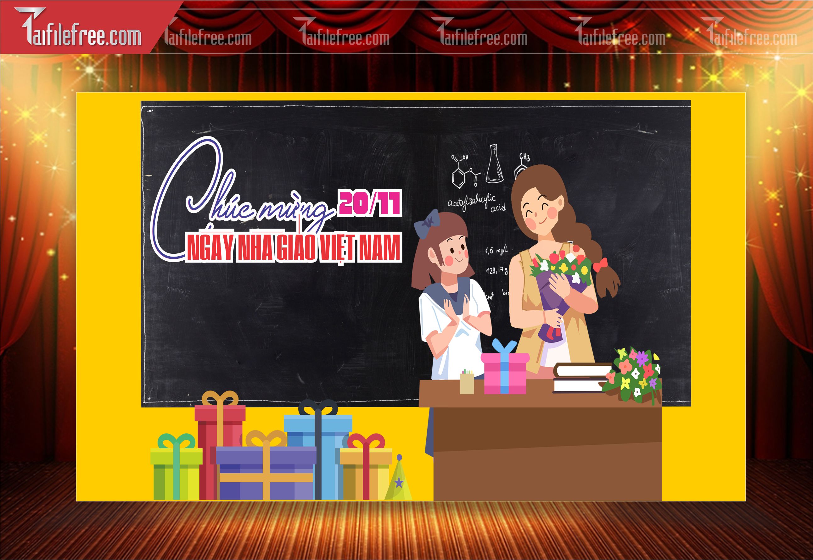 Phông Nền Chào Mừng Ngày Nhà Giáo Việt Nam 20-11_NNG69