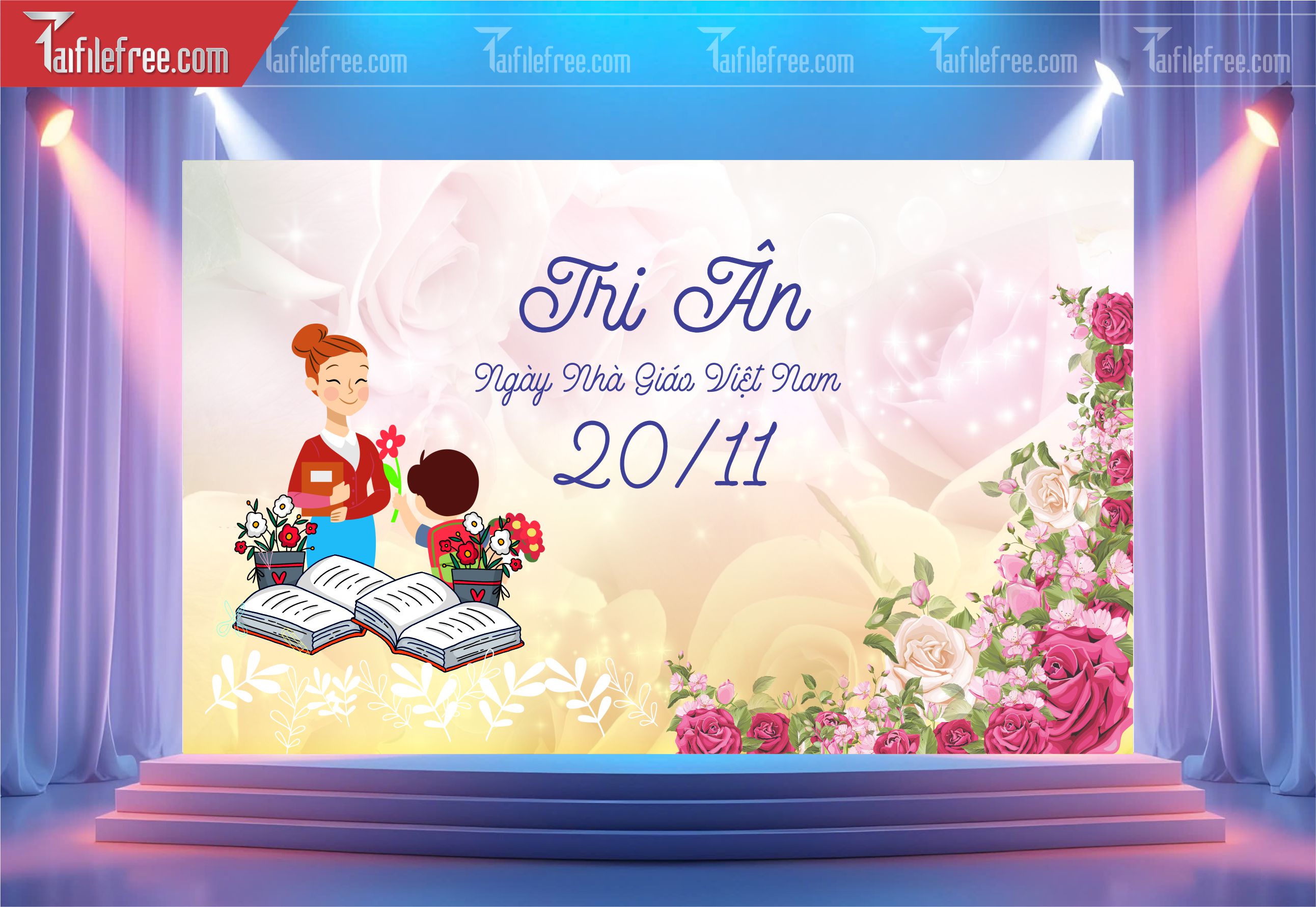 Phông Nền Chào Mừng Ngày Nhà Giáo Việt Nam 20-11_NNG79