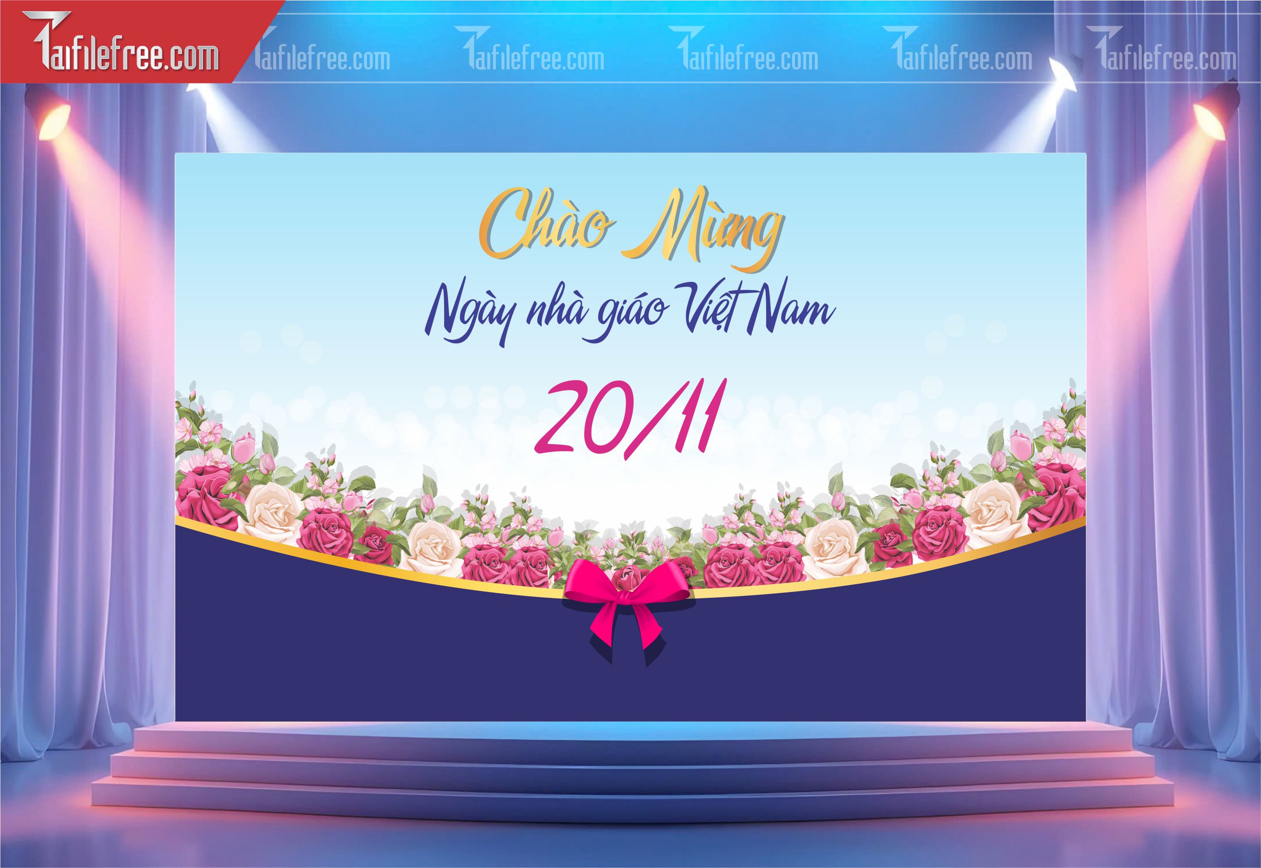Phông Nền Chào Mừng Ngày Nhà Giáo Việt Nam 20-11_NNG82