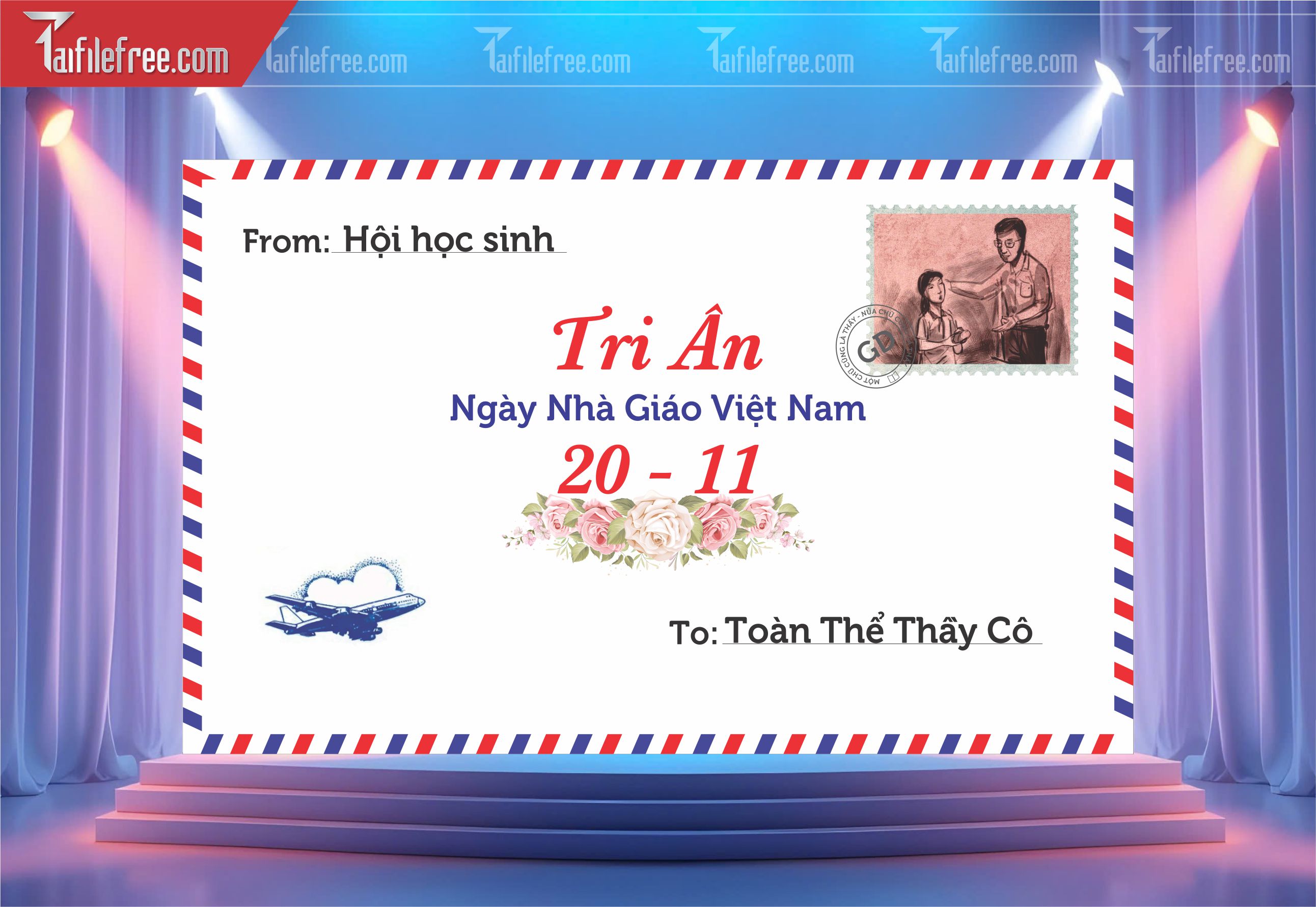 Phông Nền Chào Mừng Ngày Nhà Giáo Việt Nam 20-11_NNG83