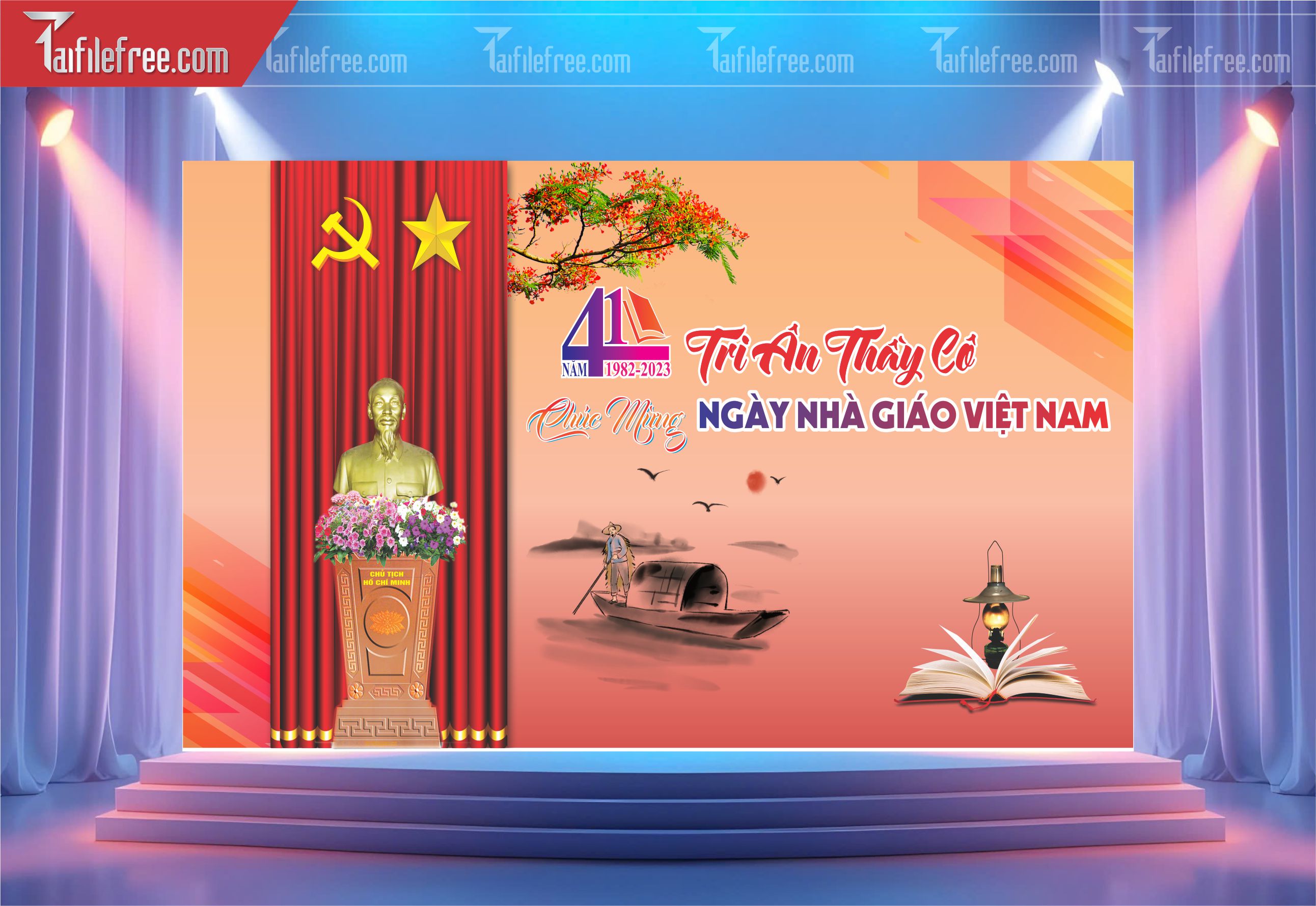 Phông Nền Chào Mừng Ngày Nhà Giáo Việt Nam 20-11_NNG86