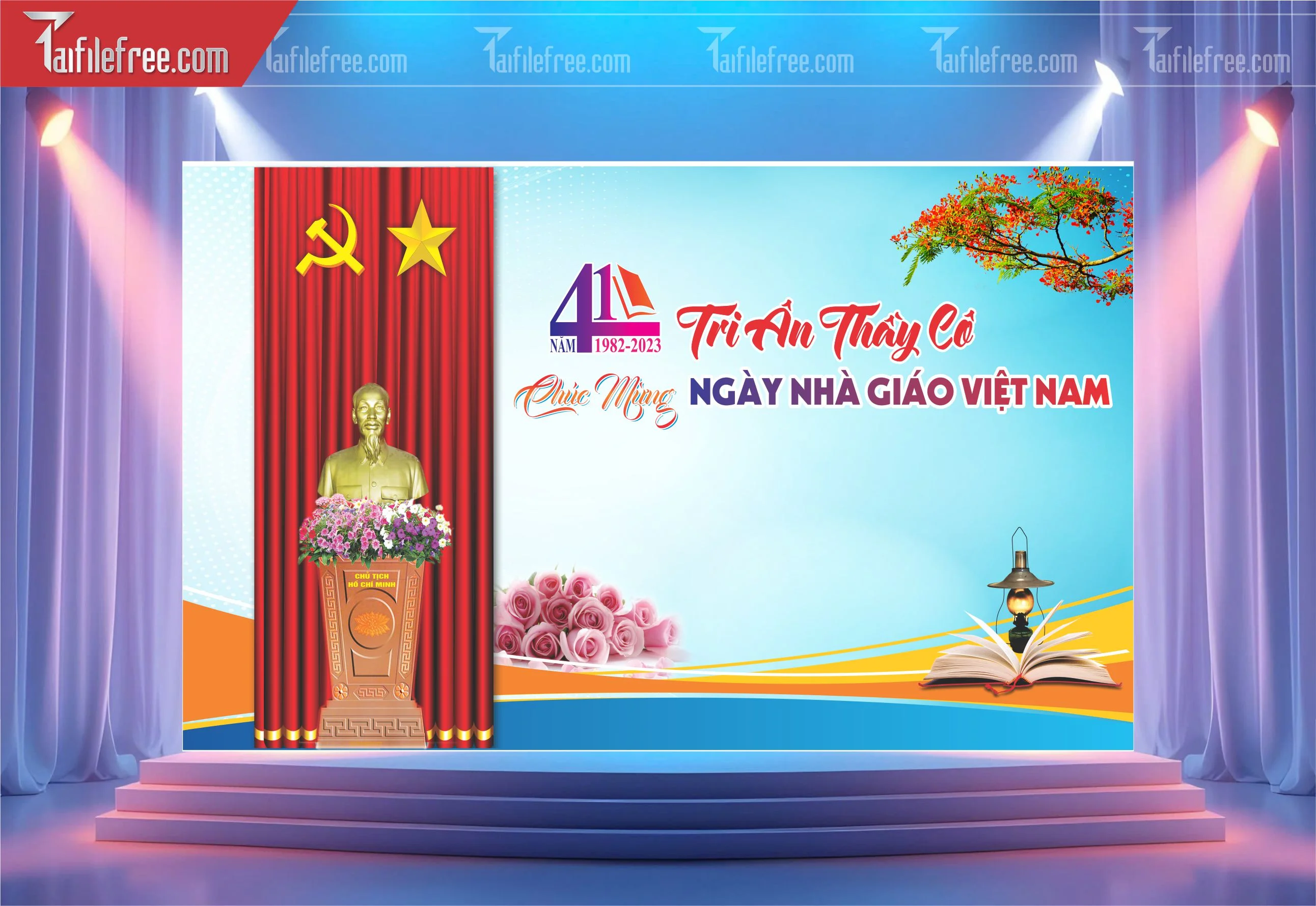 Phông Nền Chào Mừng Ngày Nhà Giáo Việt Nam 20-11_NNG87
