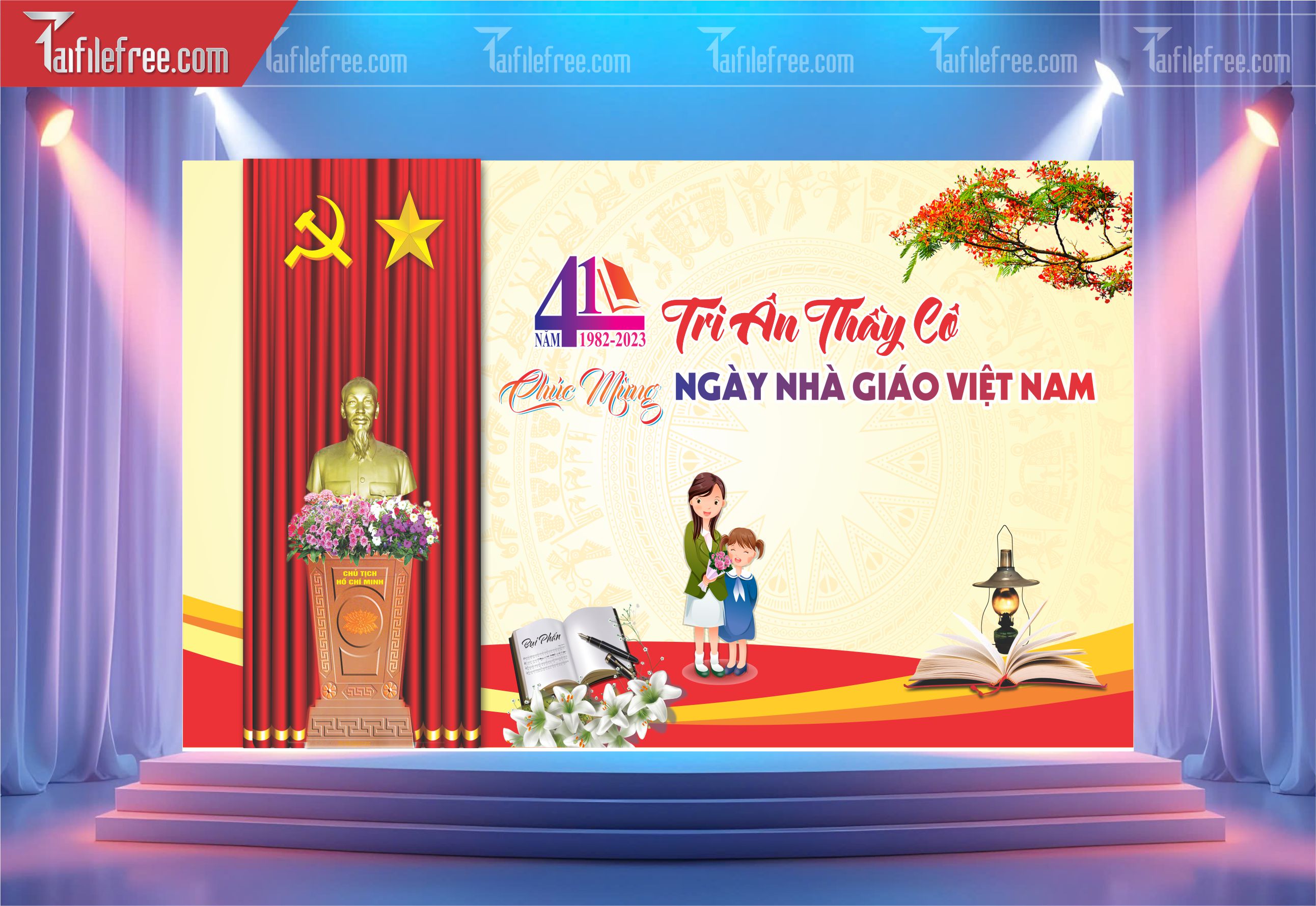 Phông Nền Chào Mừng Ngày Nhà Giáo Việt Nam 20-11_NNG90