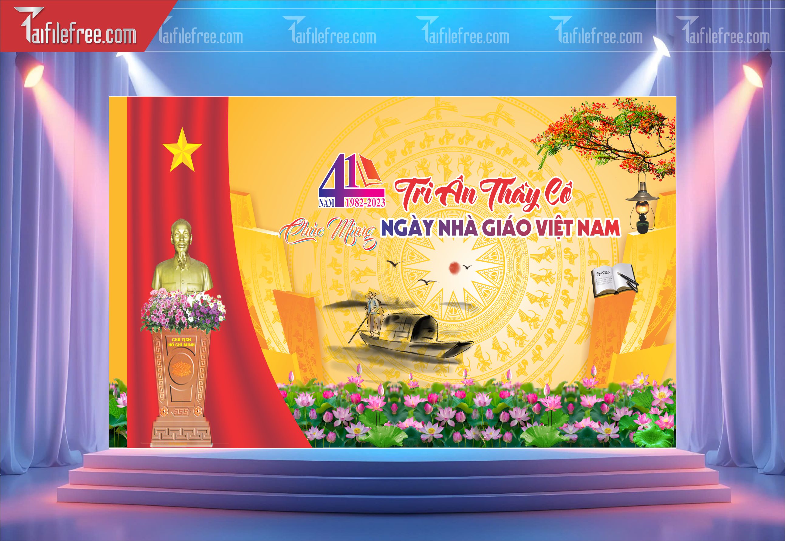 Phông Nền Chào Mừng Ngày Nhà Giáo Việt Nam 20-11_NNG94